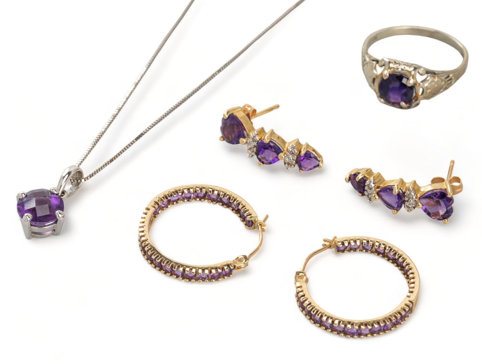 Assorted Amethyst Jewelry (1 of 6)