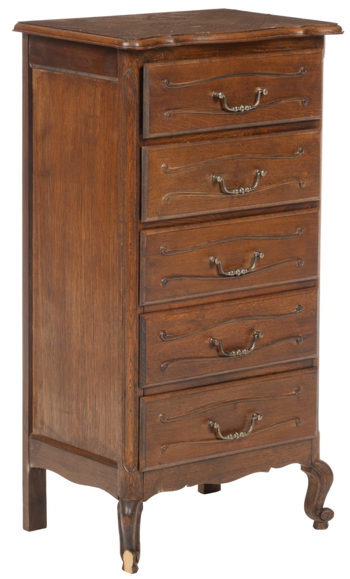 French Provincial Style Chest of Drawers (1 of 8)