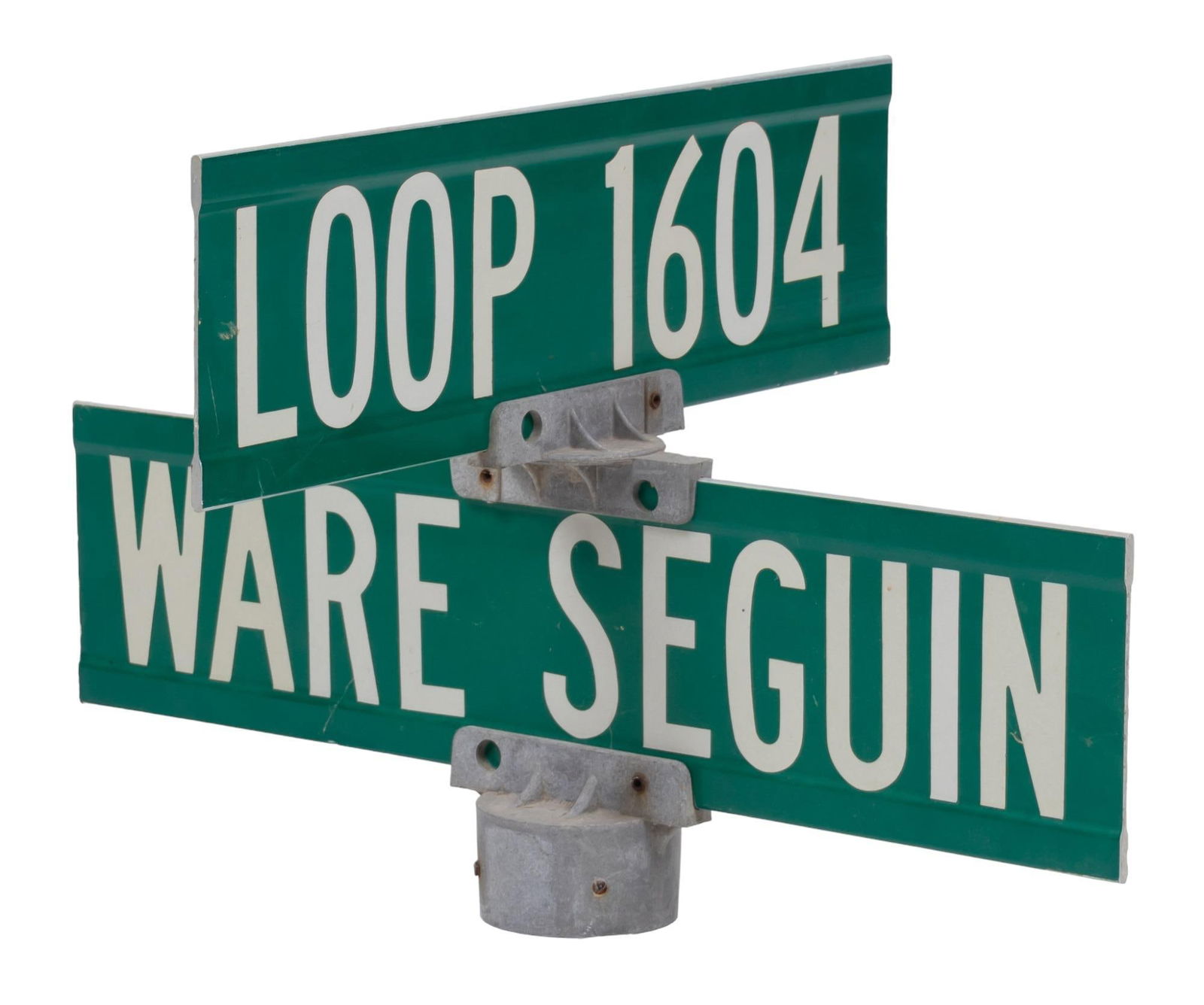 Loop 1604 Cross Road Sign (1 of 4)
