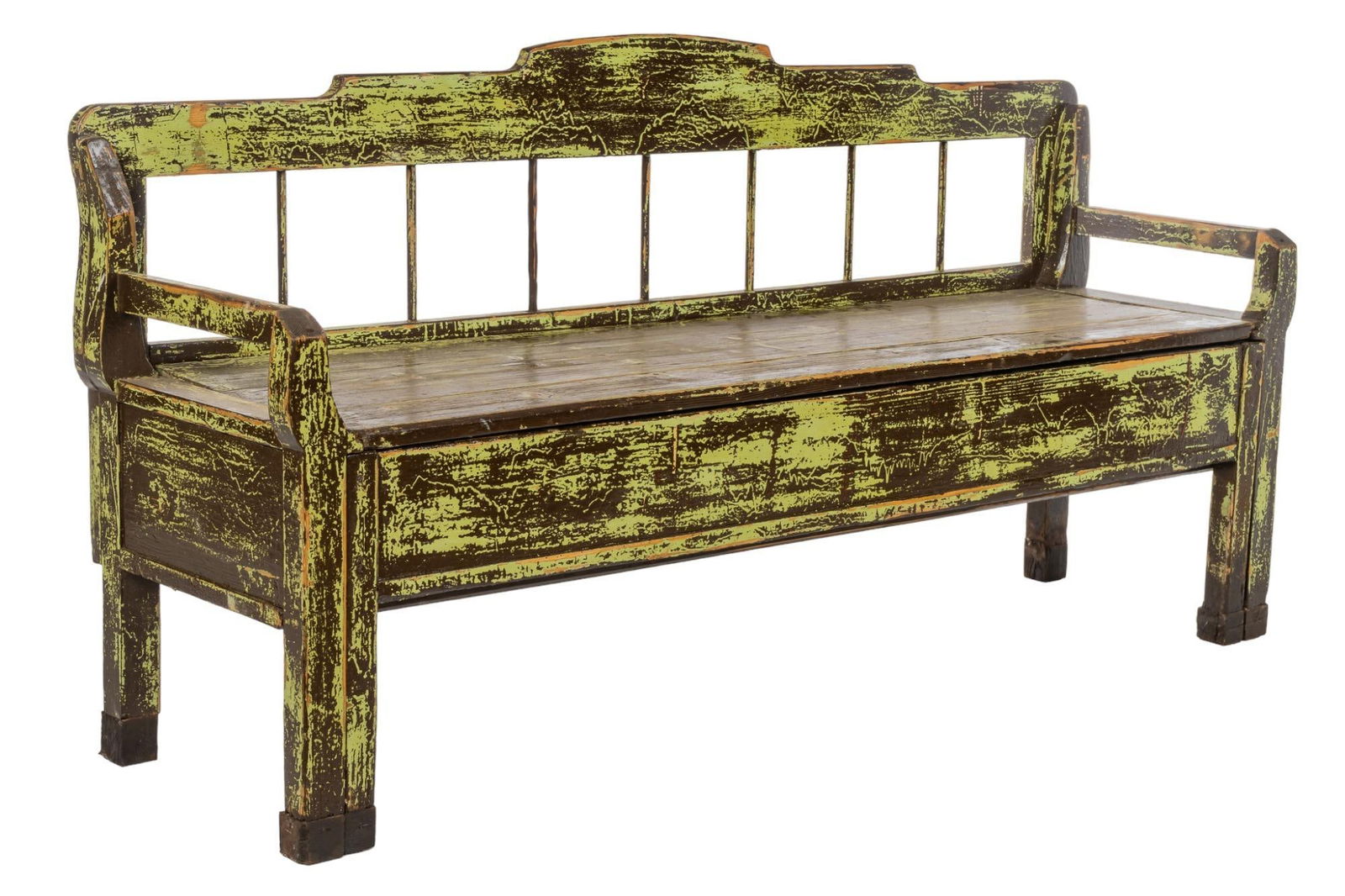 Rustic Hallway Bench (1 of 8)