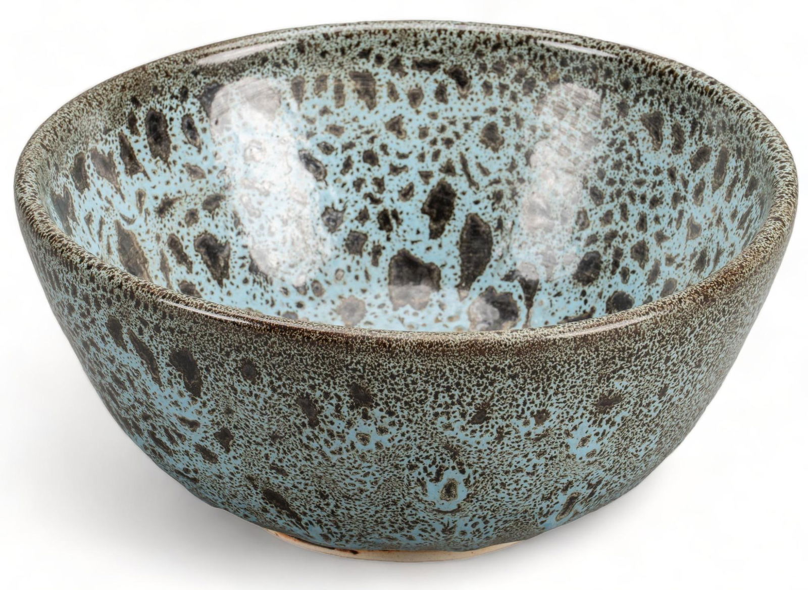Harding Black, Crackle Glaze Bowl, 1985 (1 of 5)
