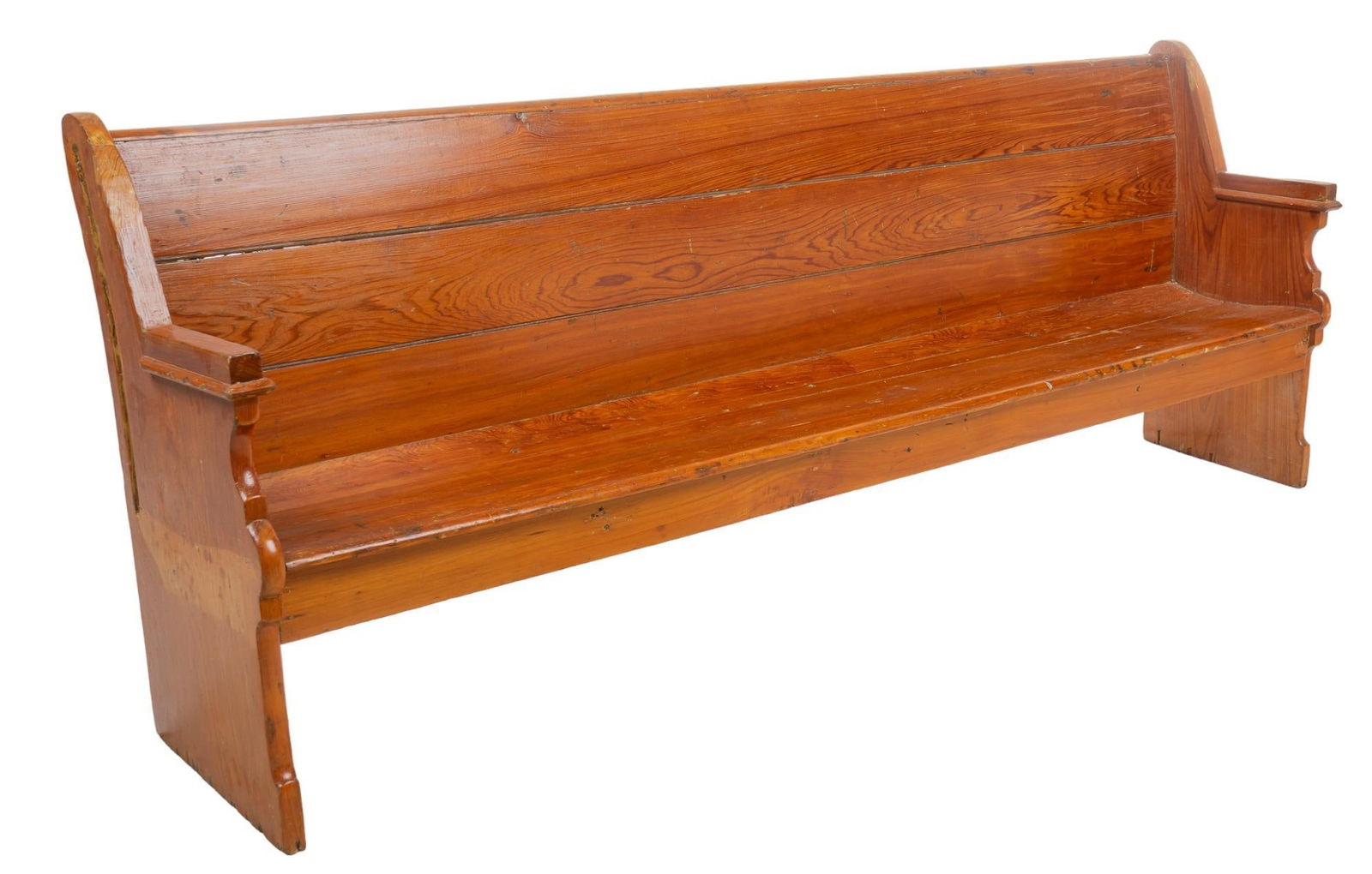Vintage Wooden Church Pew (1 of 4)