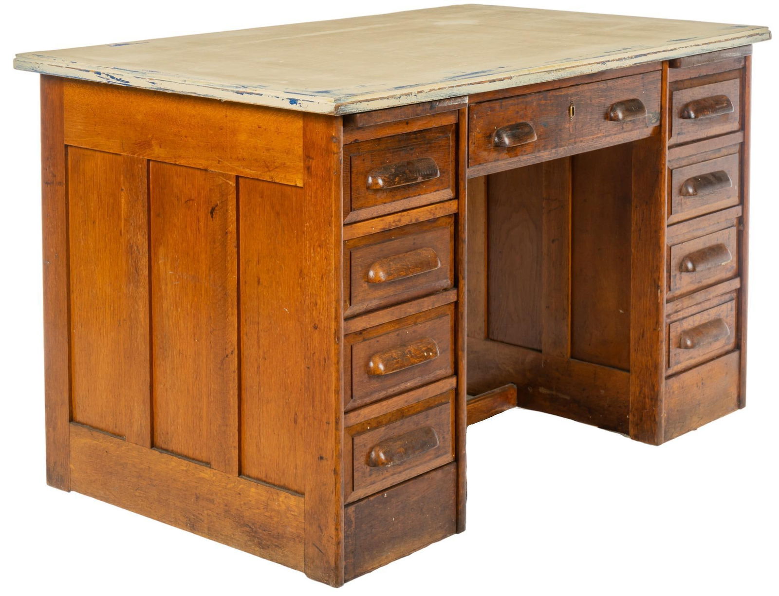 Painted Workman's Desk (1 of 6)