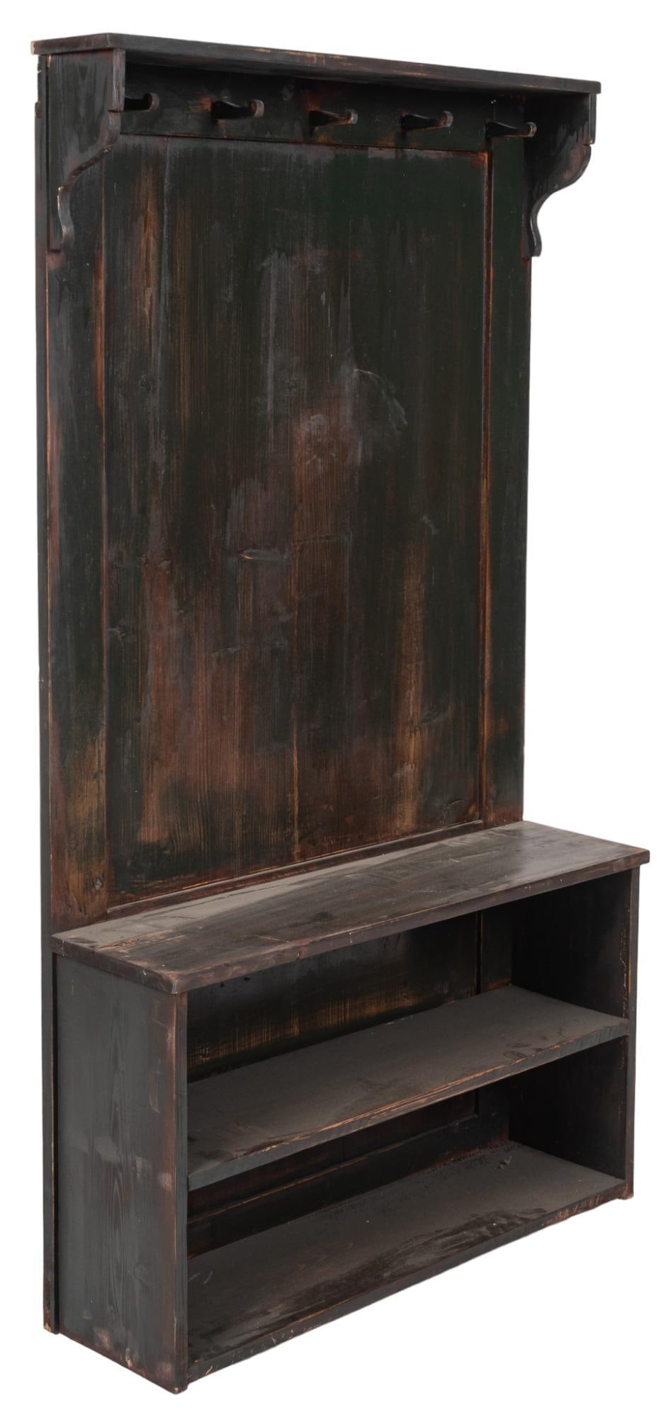 Painted Hall Tree (1 of 4)