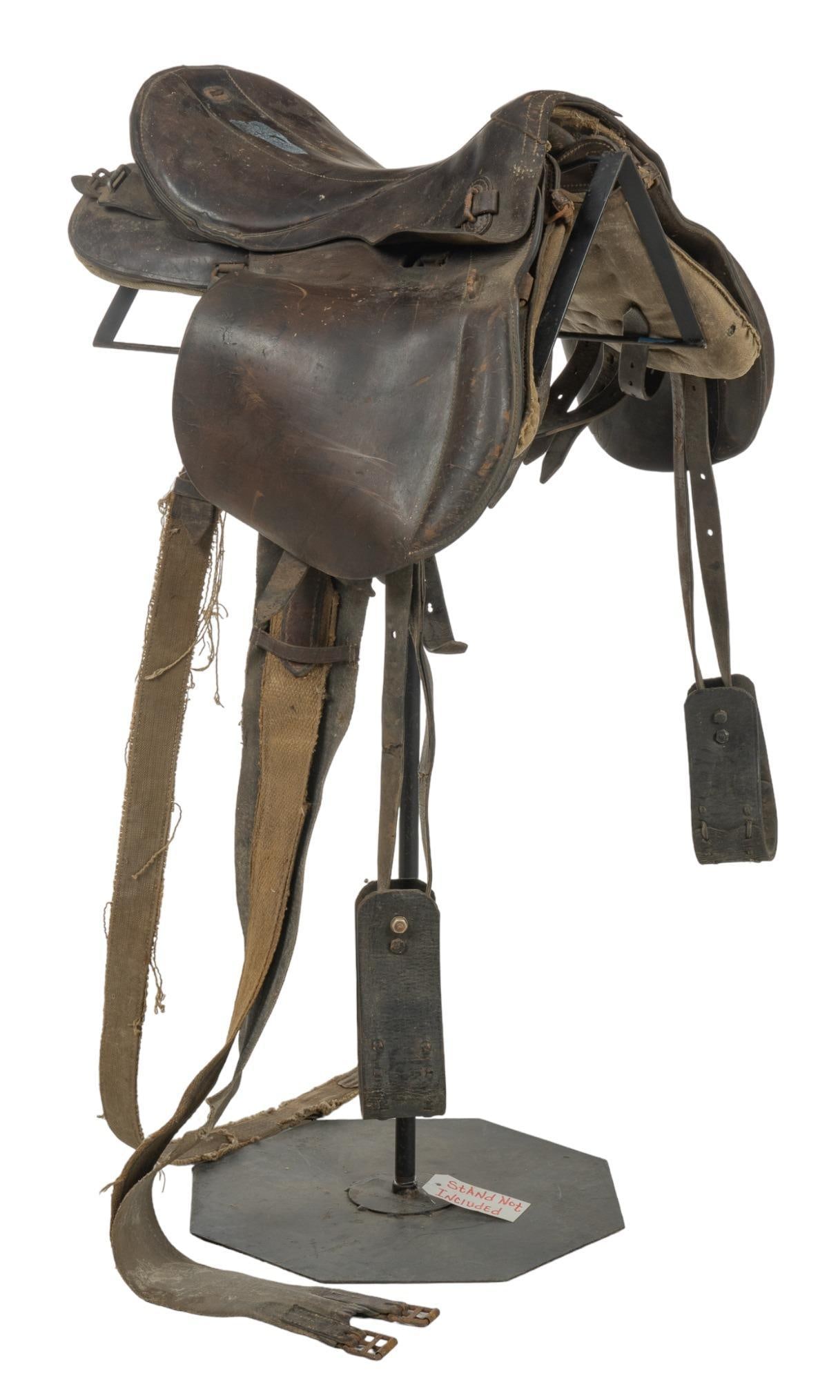 Vintage Leather Horse Saddle (1 of 5)