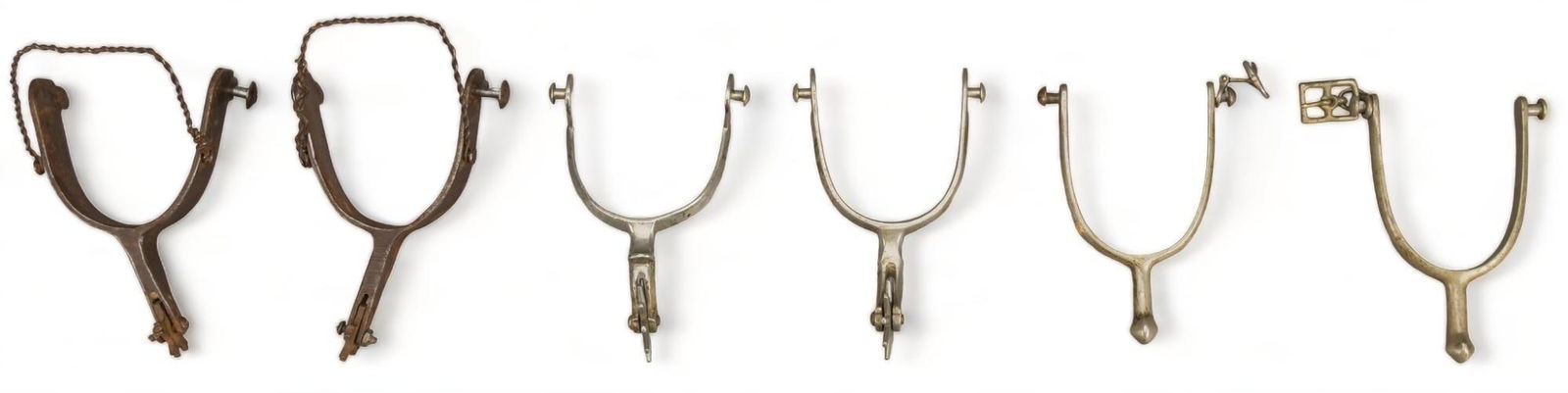 (3) Pairs of Marked Cowboy Spurs (1 of 15)