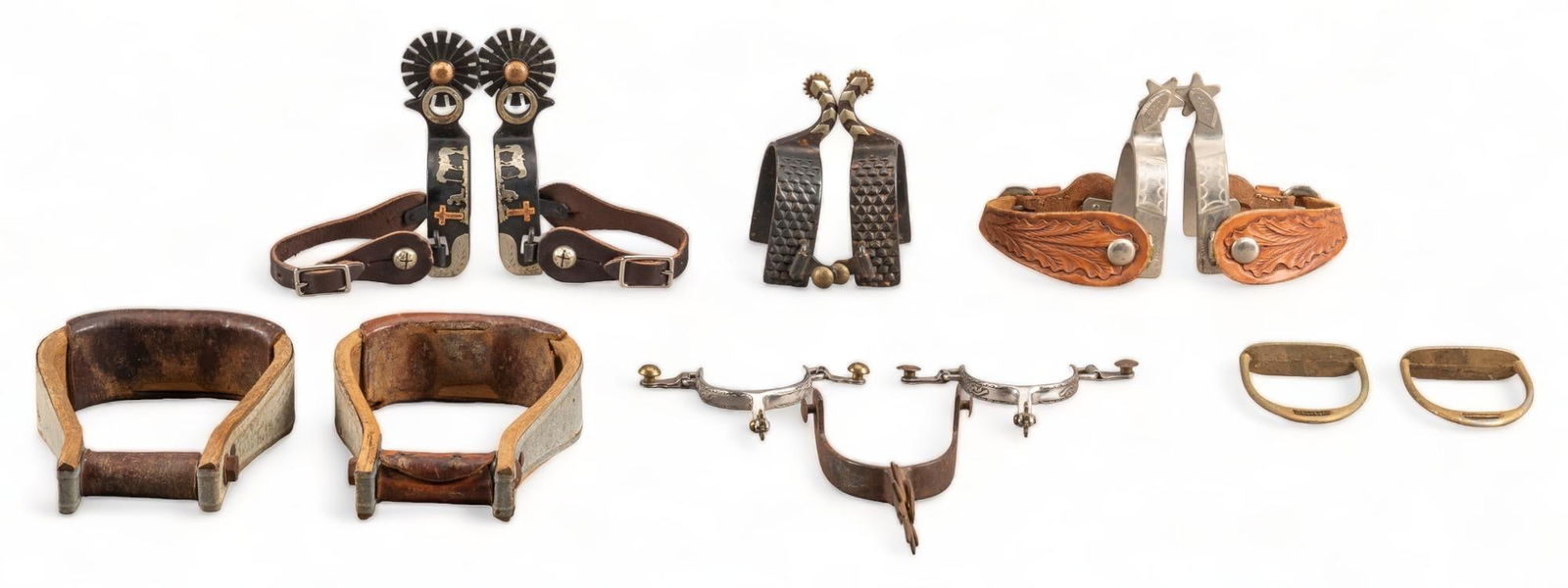 Collection of Cowboy Spurs (1 of 10)