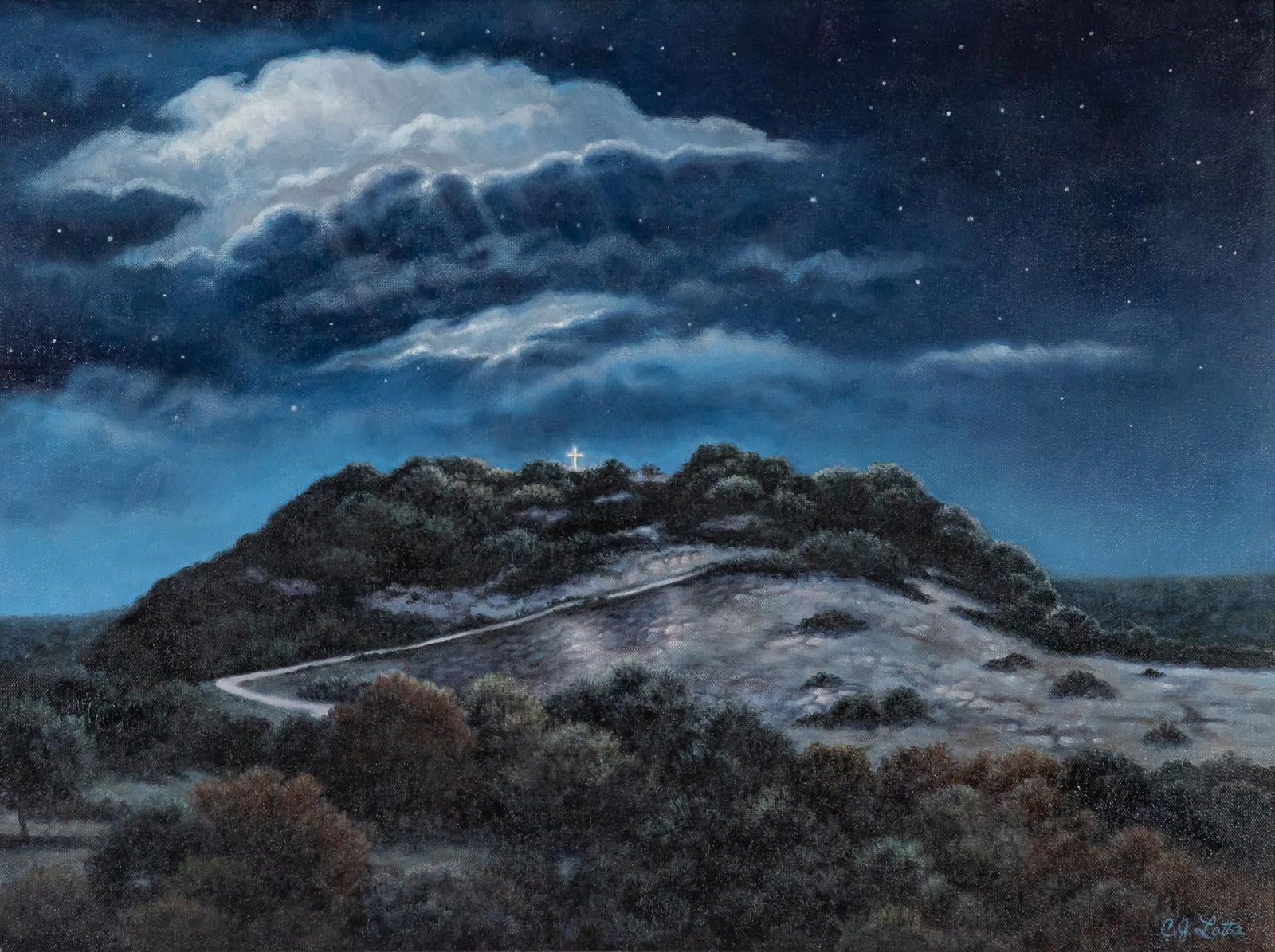 C.J. Latta, "Cross Mountain" (Fredericksburg, Texas) (1 of 4)