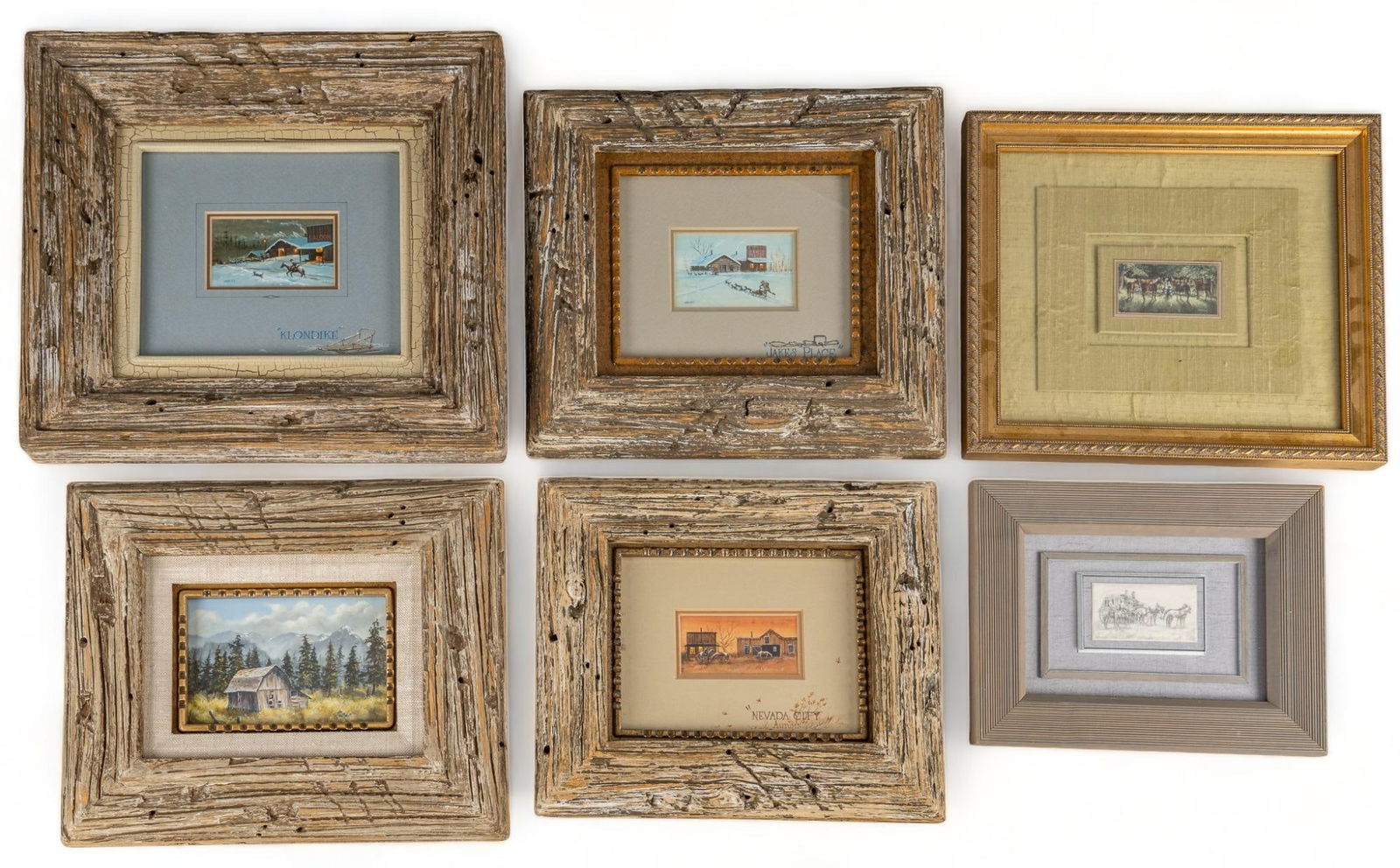 Collection of (6) Western Paintings (1 of 20)