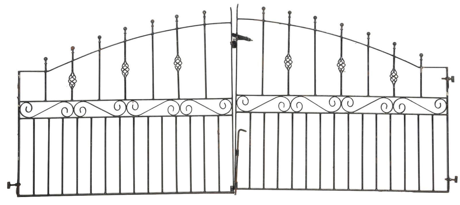 Pair of Wrought Iron Gates (1 of 6)