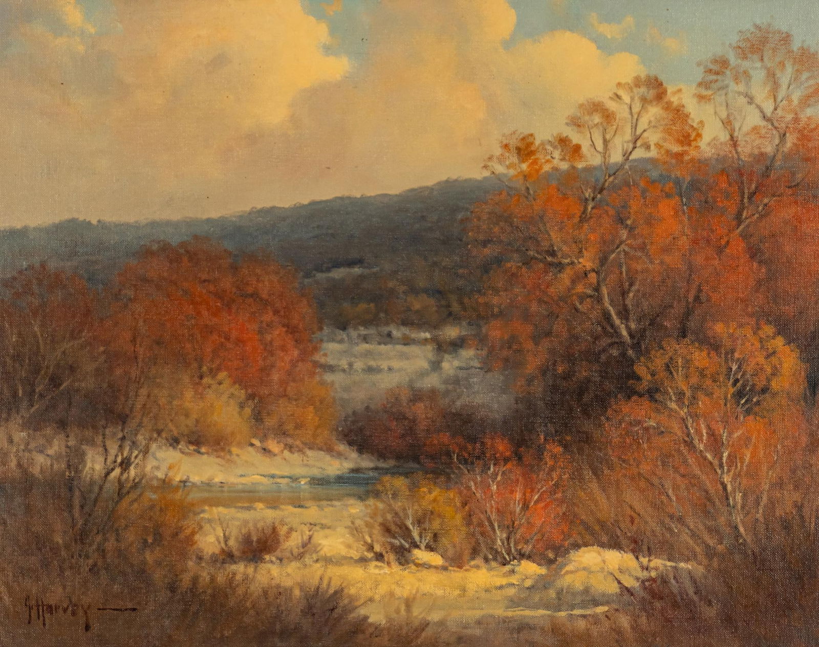 G. Harvey, Autumn Hill Country Scene (1 of 6)