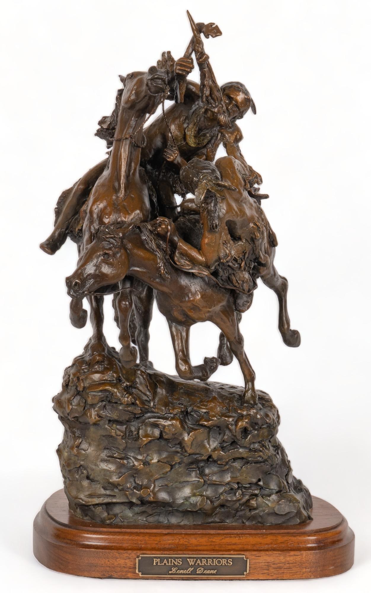 Lenell Deane, "Plains Warriors", 1/4 AP (1 of 6)