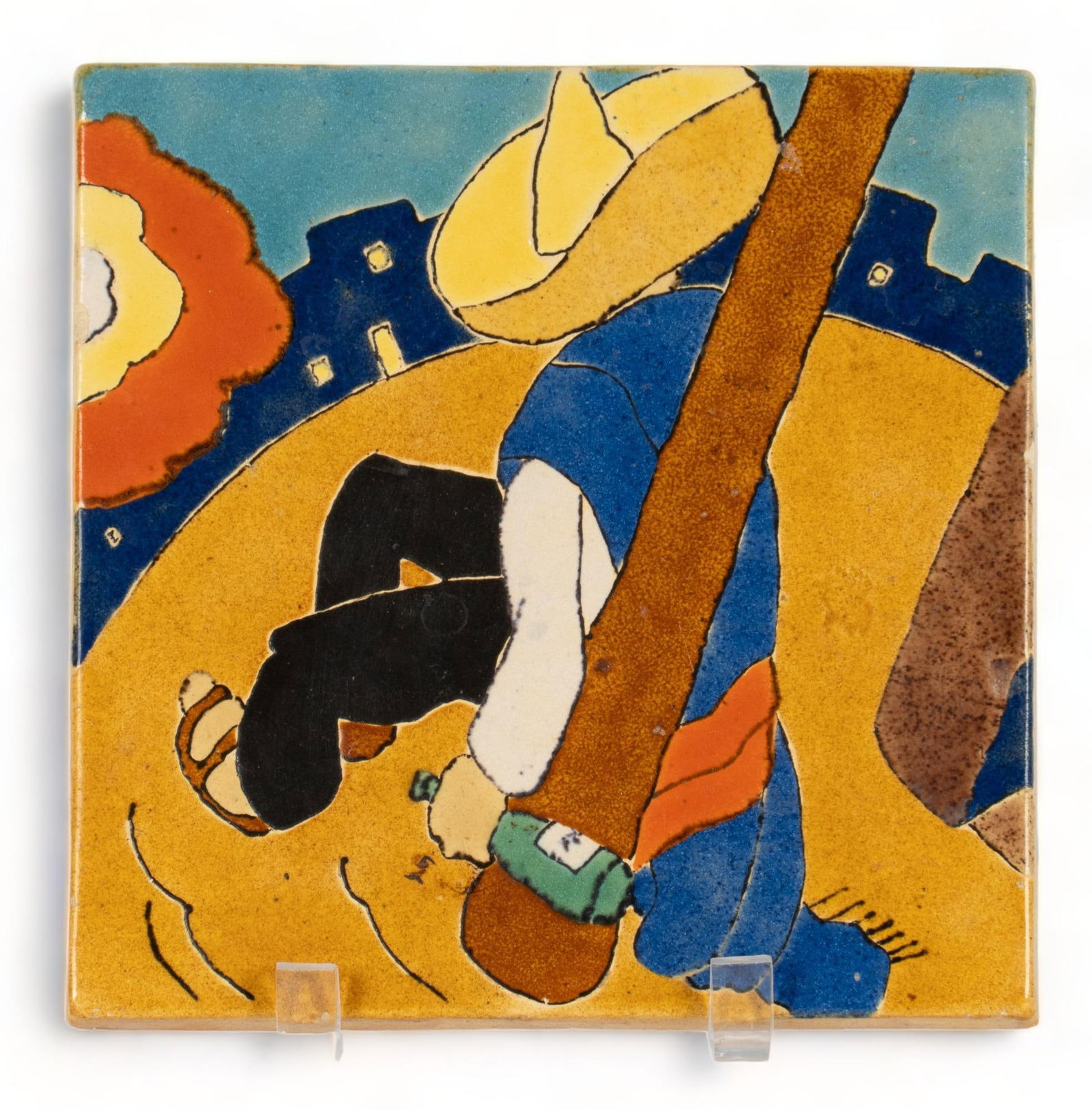 San Jose Pottery, El Borracho Tile (1 of 5)