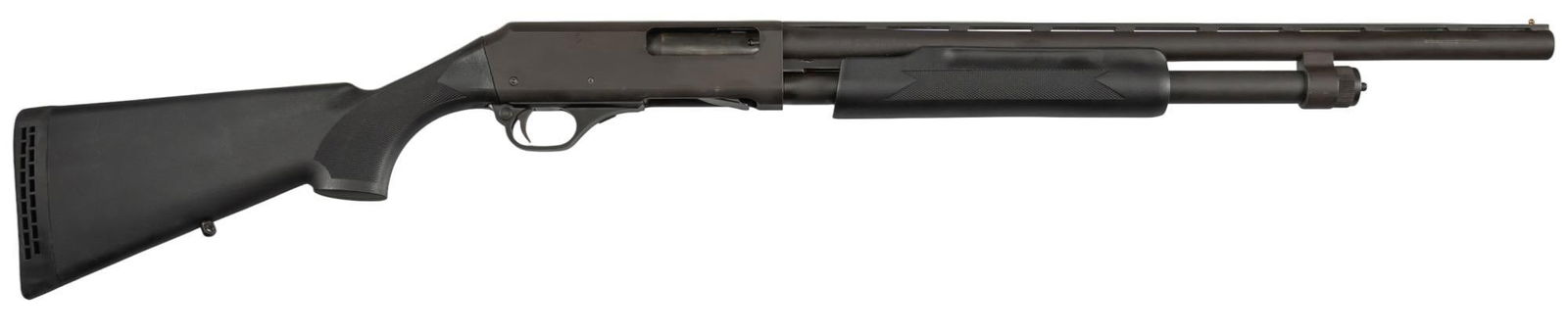 H&R Pardner Pump 20 Gauge Shotgun: Serial: NY560963 Manufacturer: H&R 1871 LLC. / New England Firearms / Hawk Industries-China Model: Pardner Pump Caliber: 20 Ga. (3 in. chamber) Barrel Length: 21 in. OAL: 41.5 in. Condition: Good;