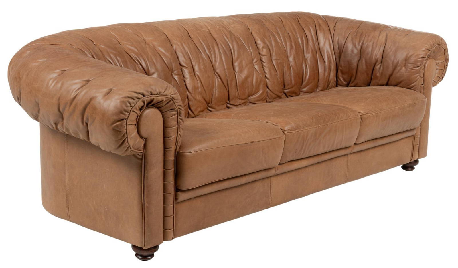 Piquattro (ita) Leather Sofa Auction