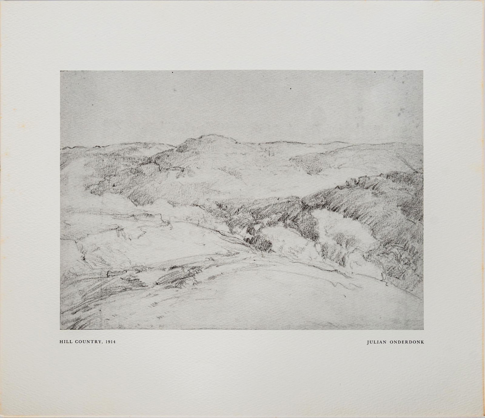 Julian Onderdonk: The Texas Landscape Drawings (12) (1 of 20)