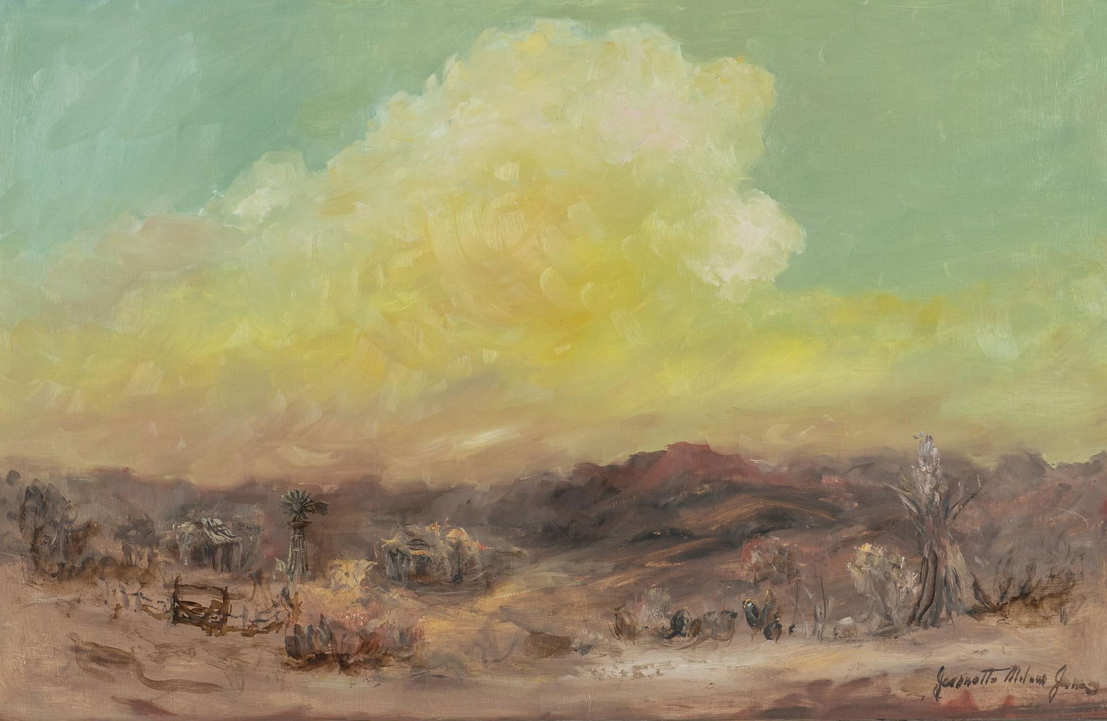 Jeanette Milam Jones, Texas Homestead (1 of 4)