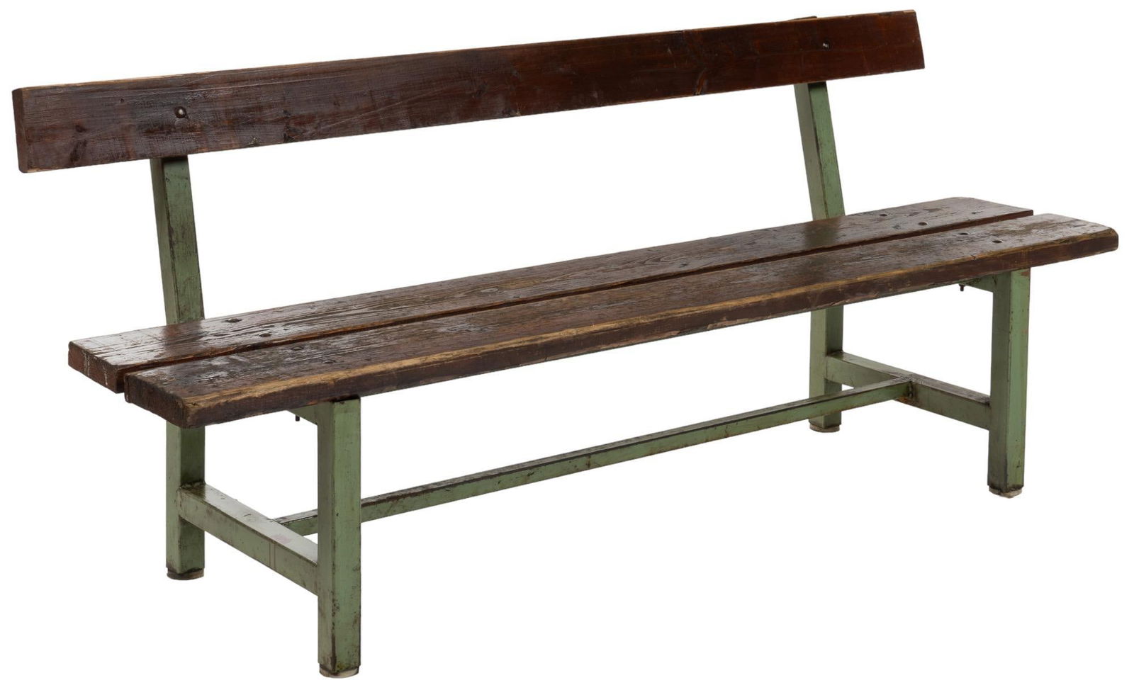 Rustic Wooden Bench (1 of 6)