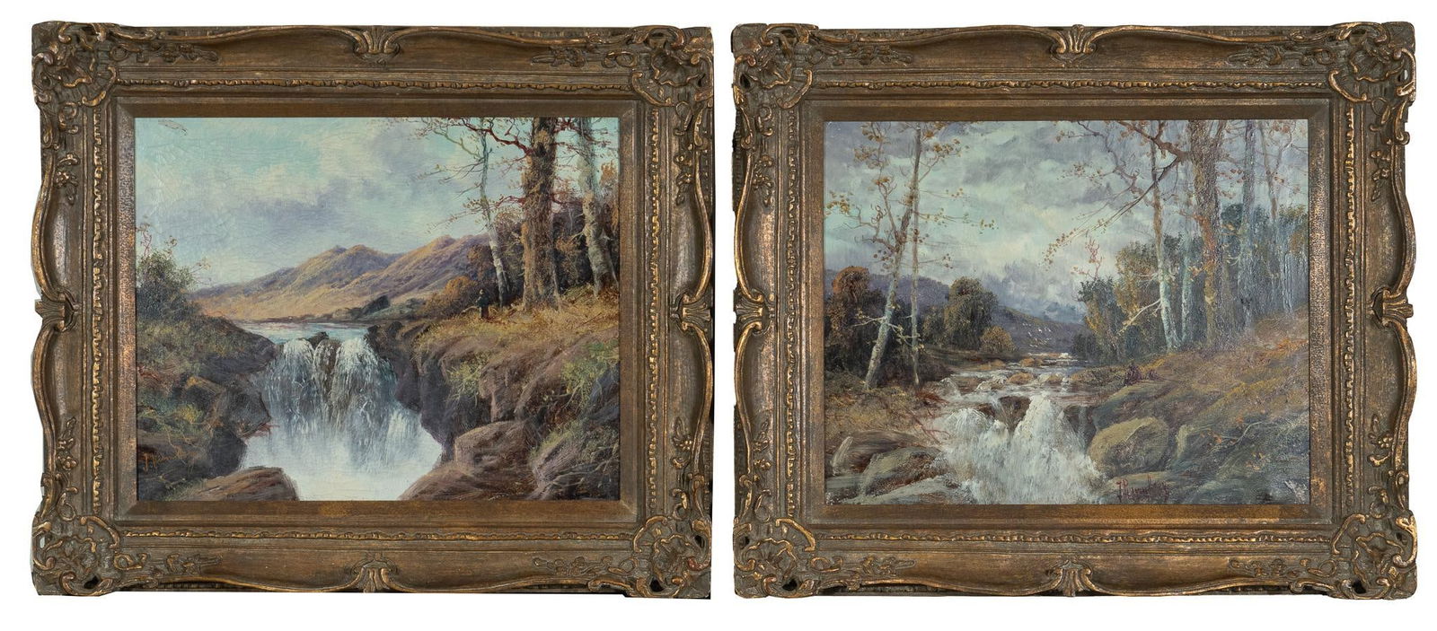 (2) Early 20th C. Landscape Oil Paintings (1 of 6)