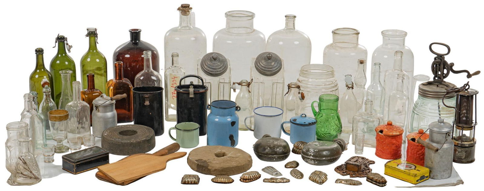 Assortment of Glass and Metal Home Decor (1 of 10)