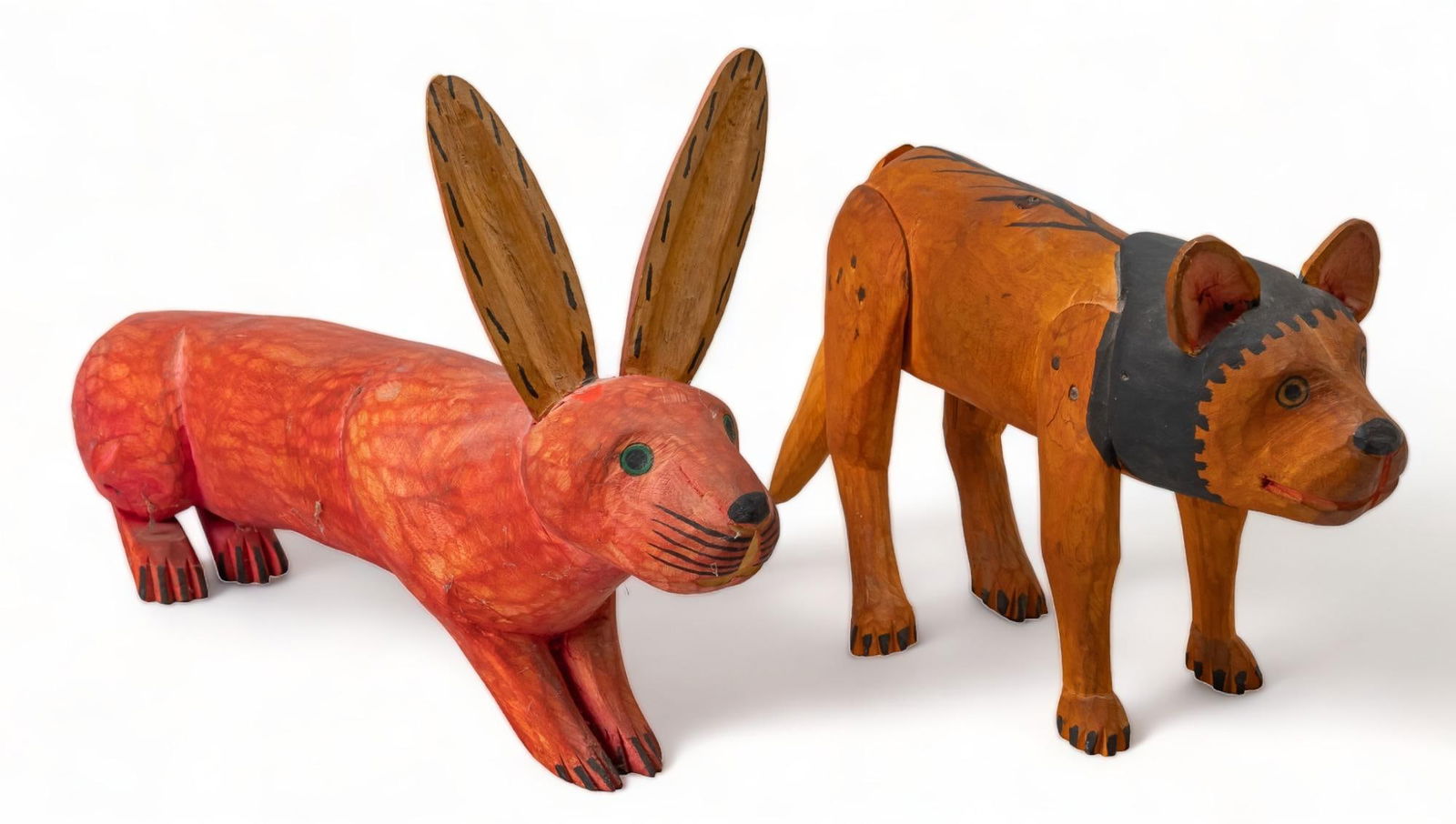 Manuel Jimenez Ramirez, (2) Carved Animals (1 of 7)
