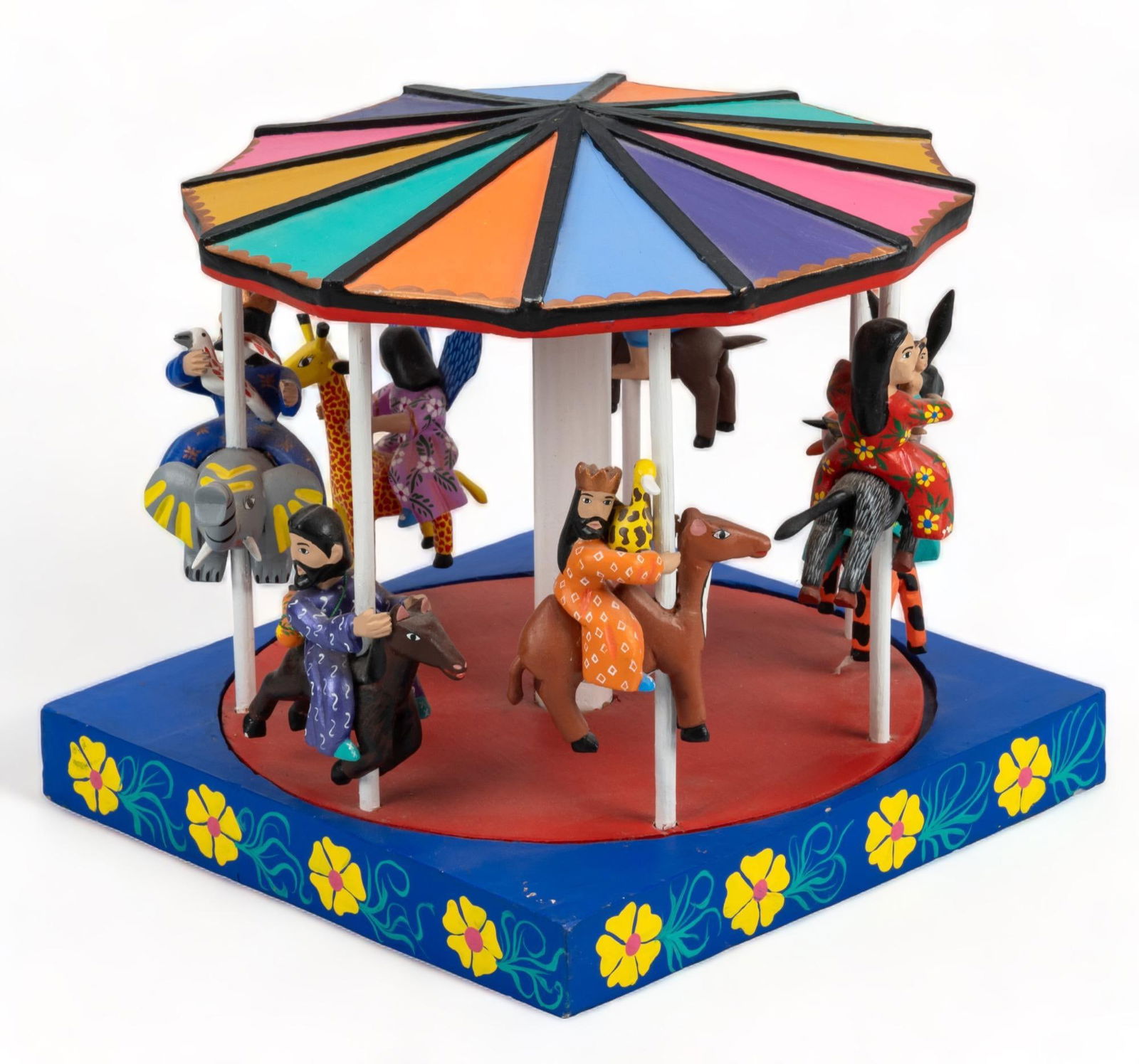 Augustin Cruz Prudencio, Carved Carousel (1 of 9)