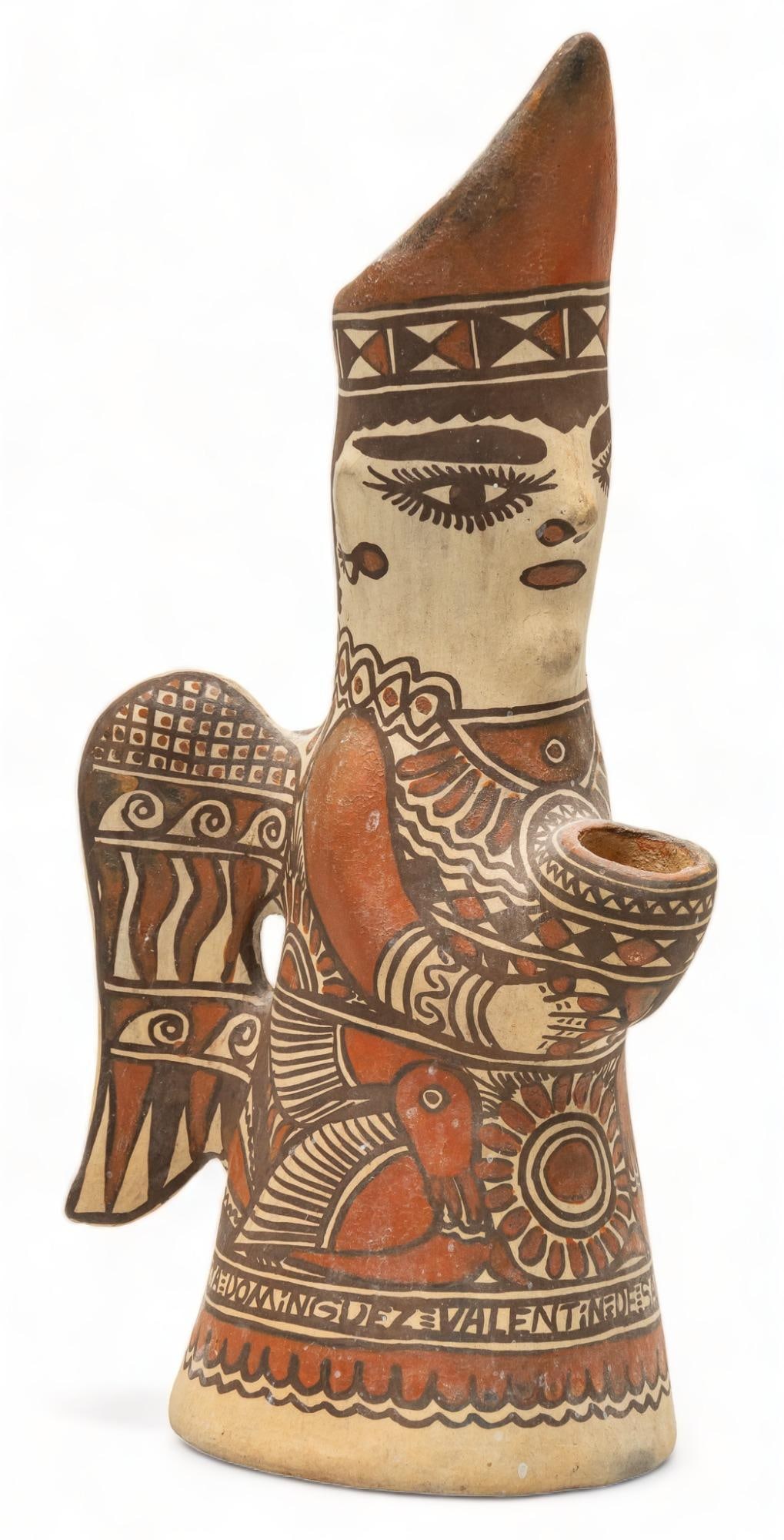 Juanita Dominguez Valentin, Ceramic Angel Candelabra (1 of 8)