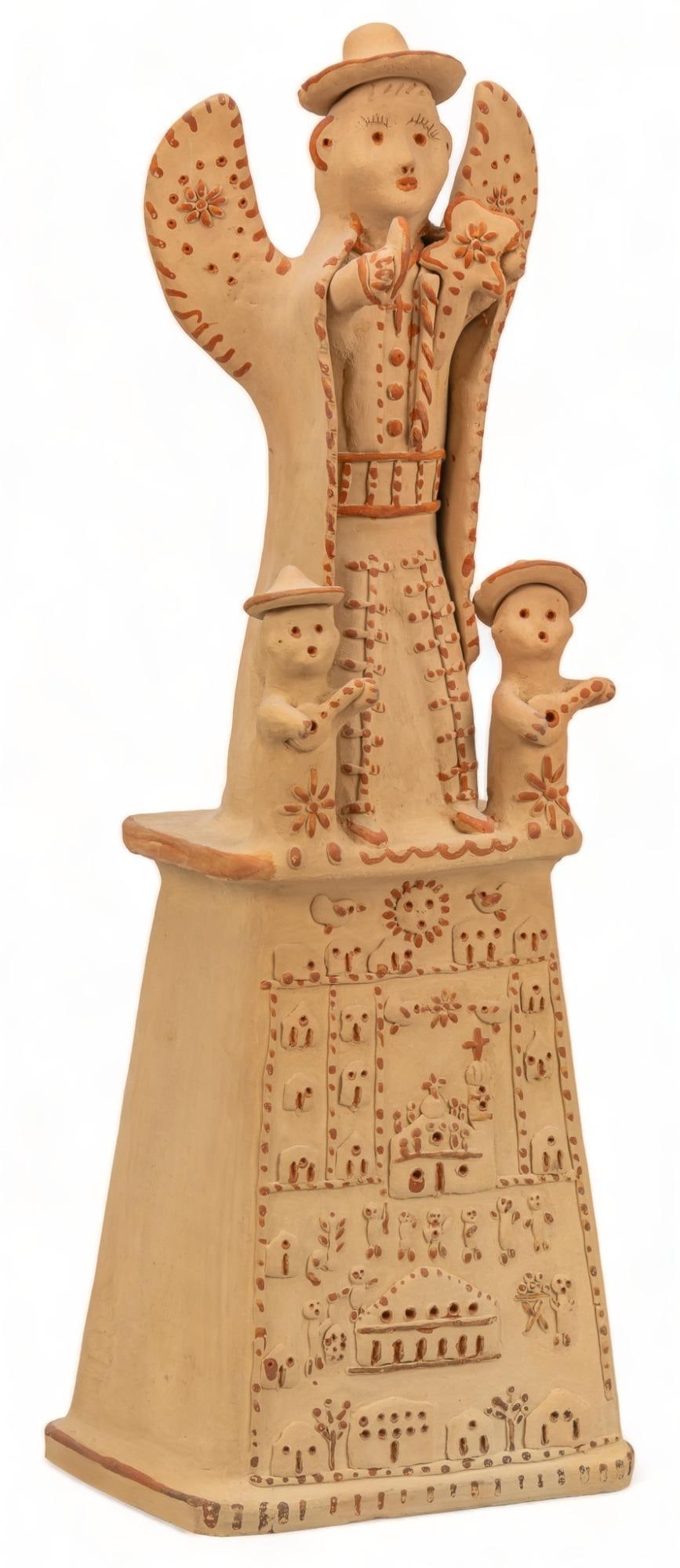 Guadalupe Ramirez Hernandez, Ceramic Angel Tableaux (1 of 6)