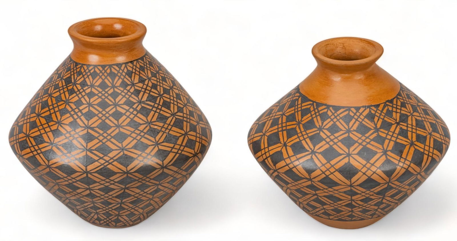 Cristina Acosta; Maria Zains, (2) Mata Ortiz Eye Dazzler Vases (1 of 6)