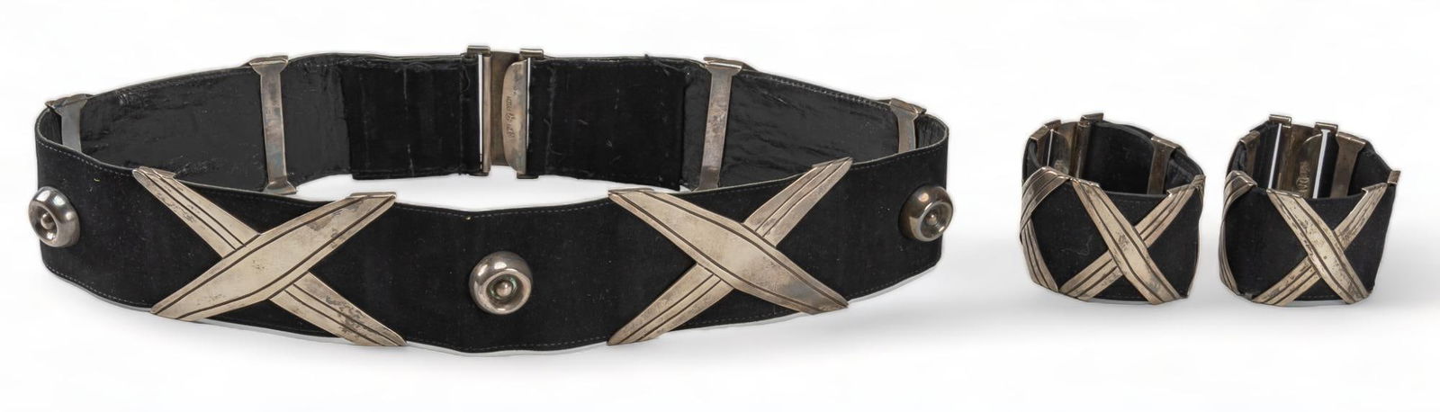 (2) Hector Aguilar Silver Belt and Cuffs (1 of 7)