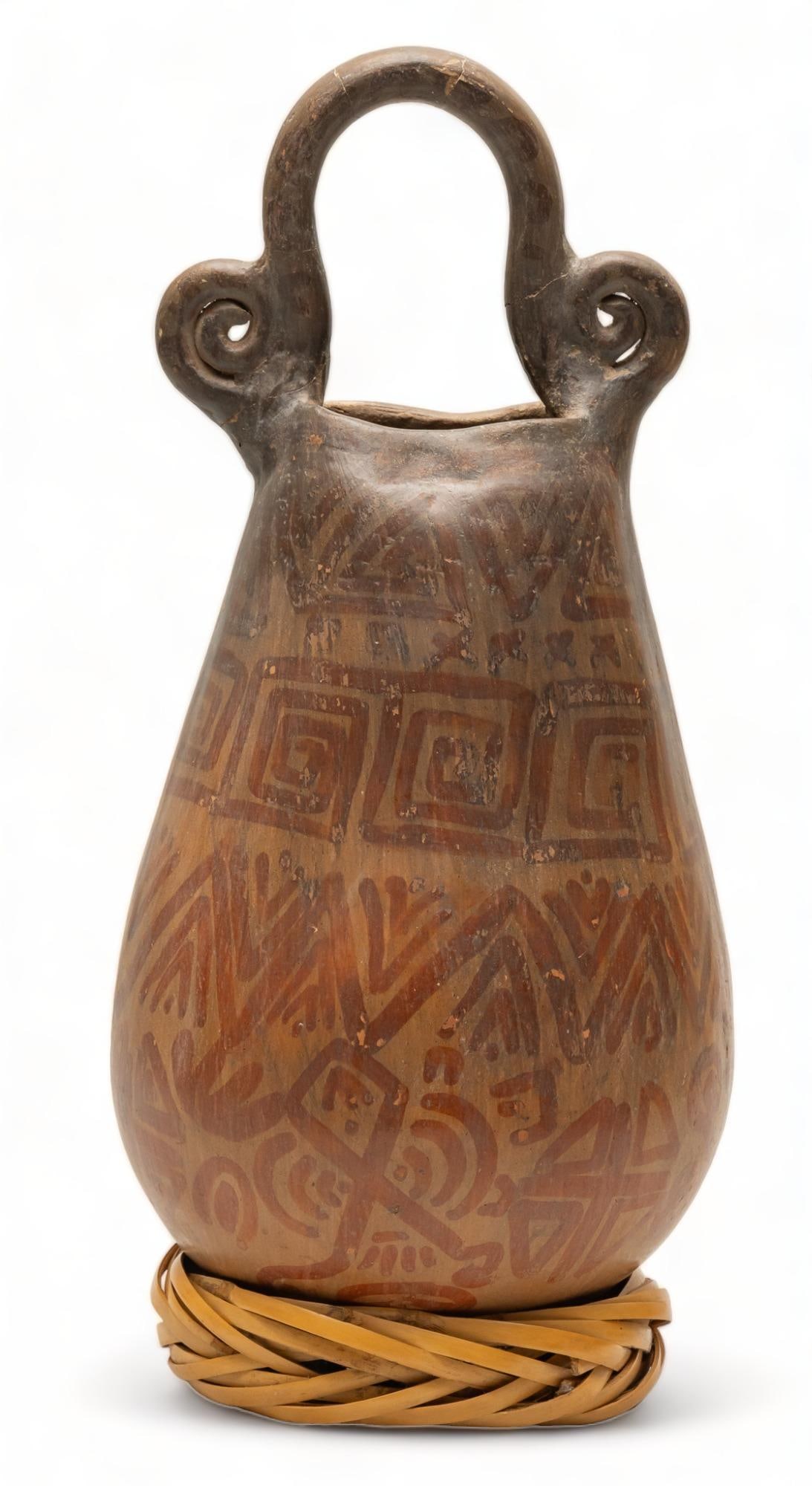 Attrib. Heron Martinez Mendoza, Handled Vase (1 of 8)