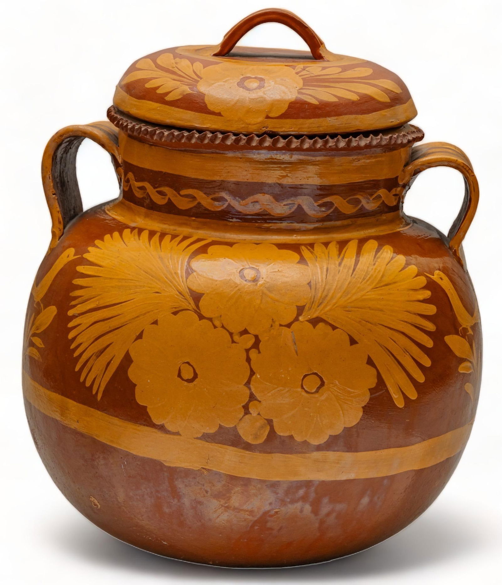Michoacan Lidded Pot (1 of 5)