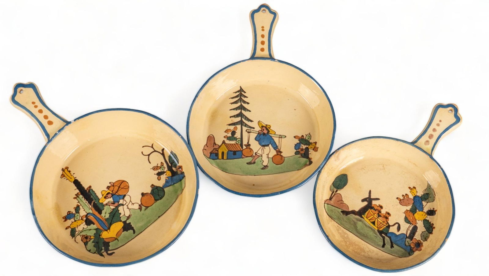 Set of (3) Tlaquepaque Casseroles (1 of 7)