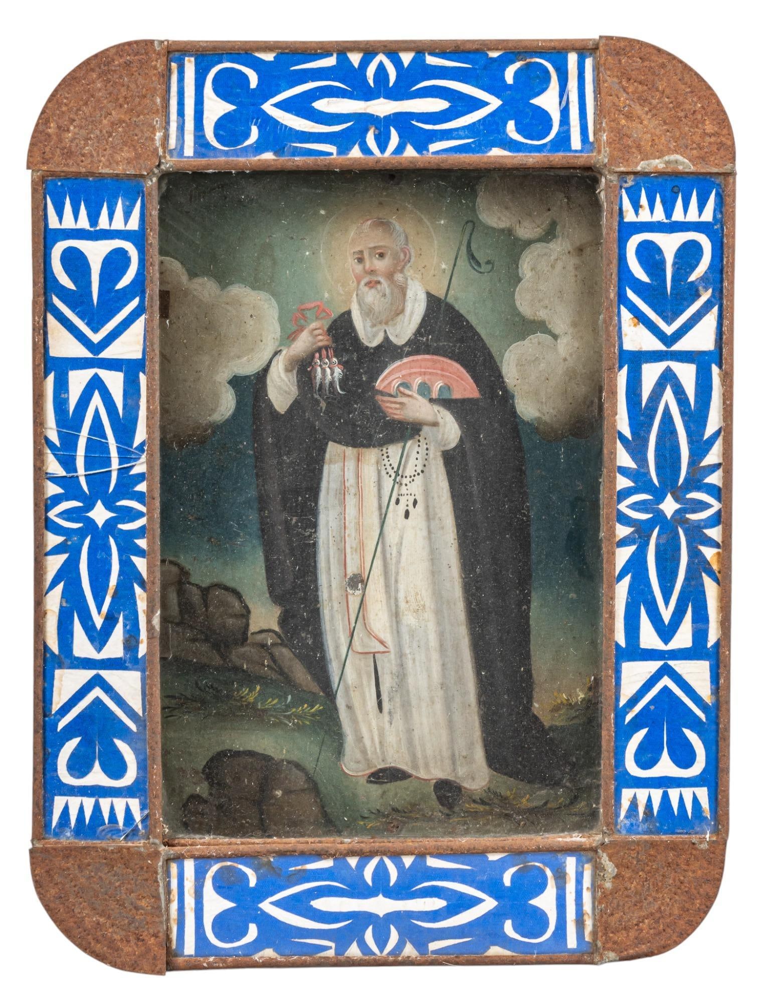 19th C. Mexican Retablo, San Juan Nepomuceno (1 of 5)