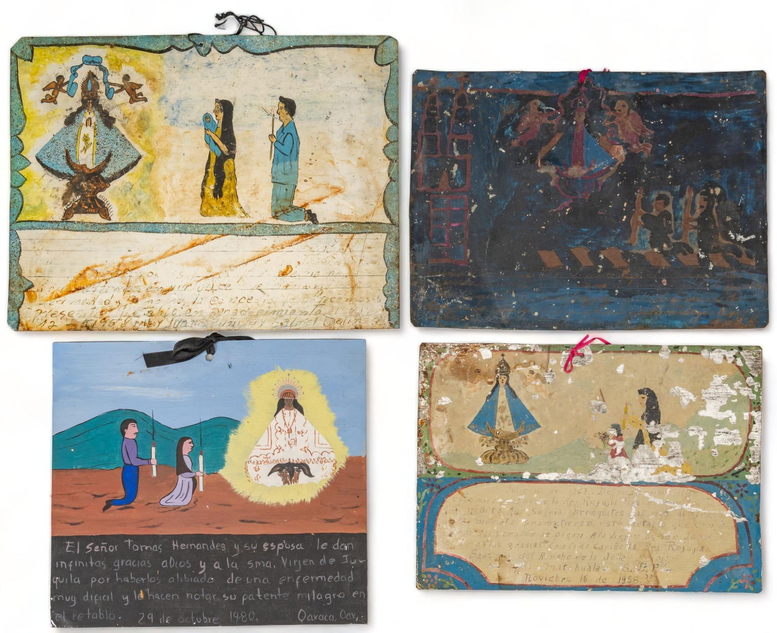 (4) 20th C. Mexican Ex-Votos (1 of 7)
