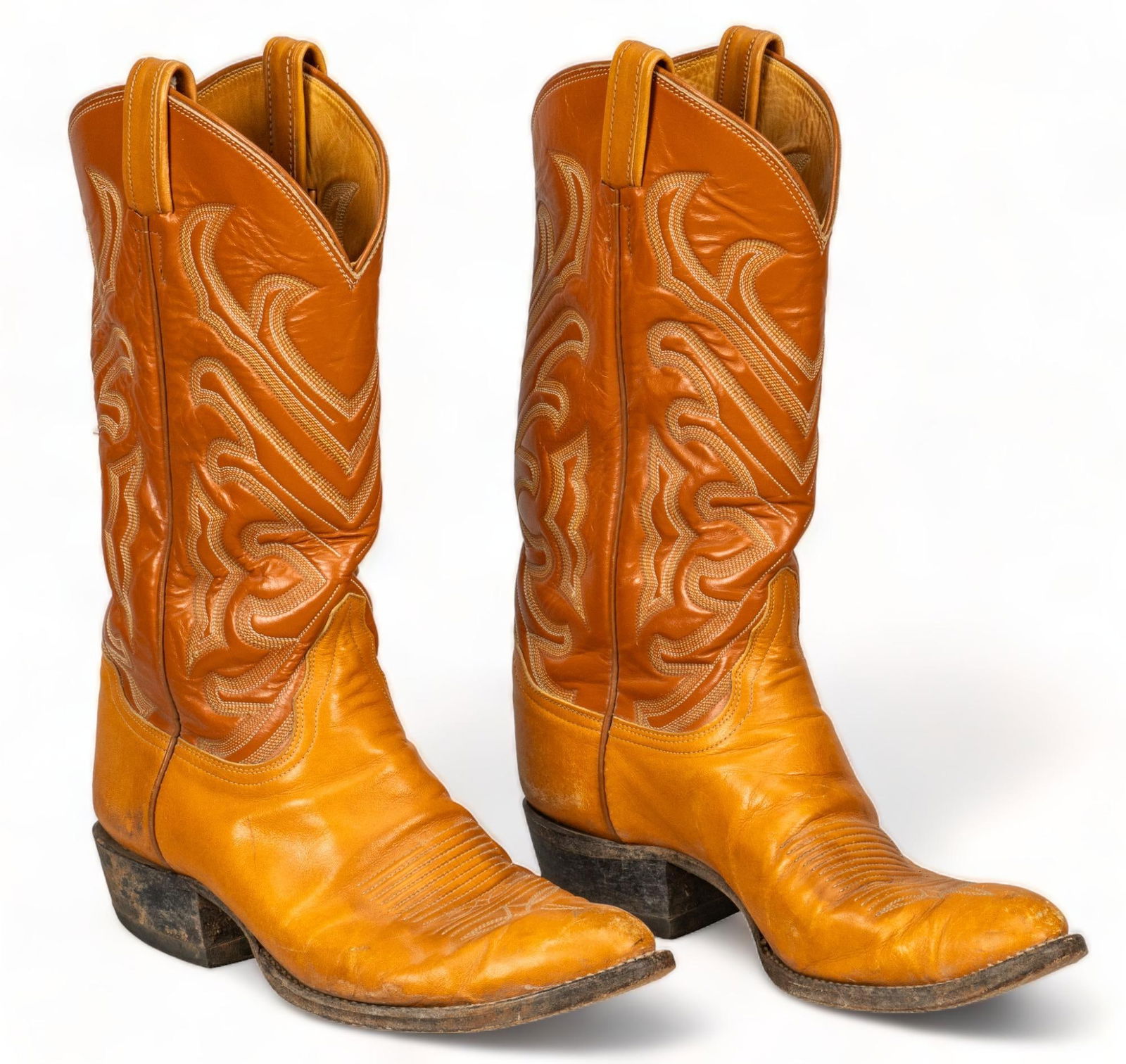 Pair Of Tony Lama Boots Auction