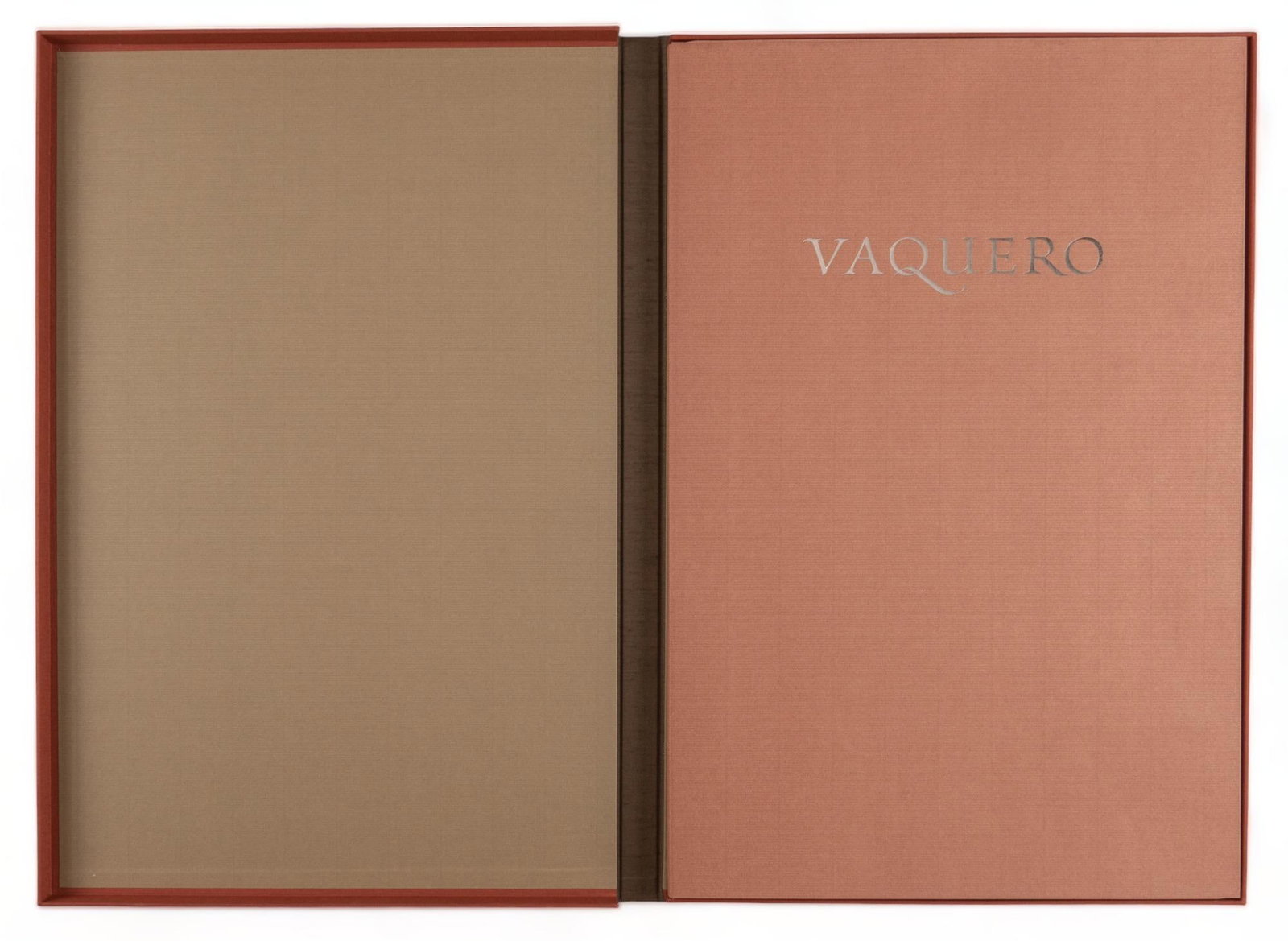 Signed Bill Wittliff "Vaquero" Portfolio: Signed Bill Wittliff's "Vaquero: Genesis of the Texas Cowboy" Portfolio, with colophon, copy number "J" from the artist's alphabet edition, a collection of ten prints of photographs from his Southwest