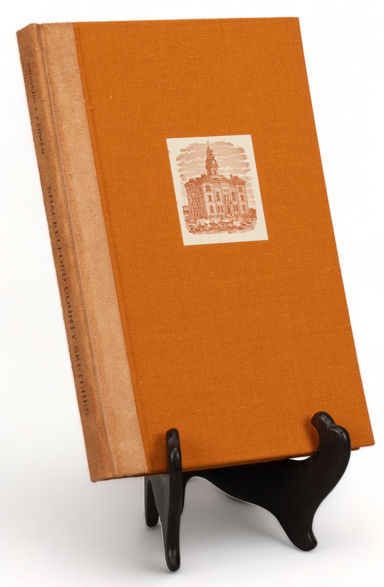 Signed Shackelford County Sketches 1974, Bon H. Biggers: Bill Wittliff's signed copy of the 1974 first limited edition "Shackelford County Sketches" by Don H. Biggers, edited and annotated by Joan Farmer, with an introduction by Shirley & Cl