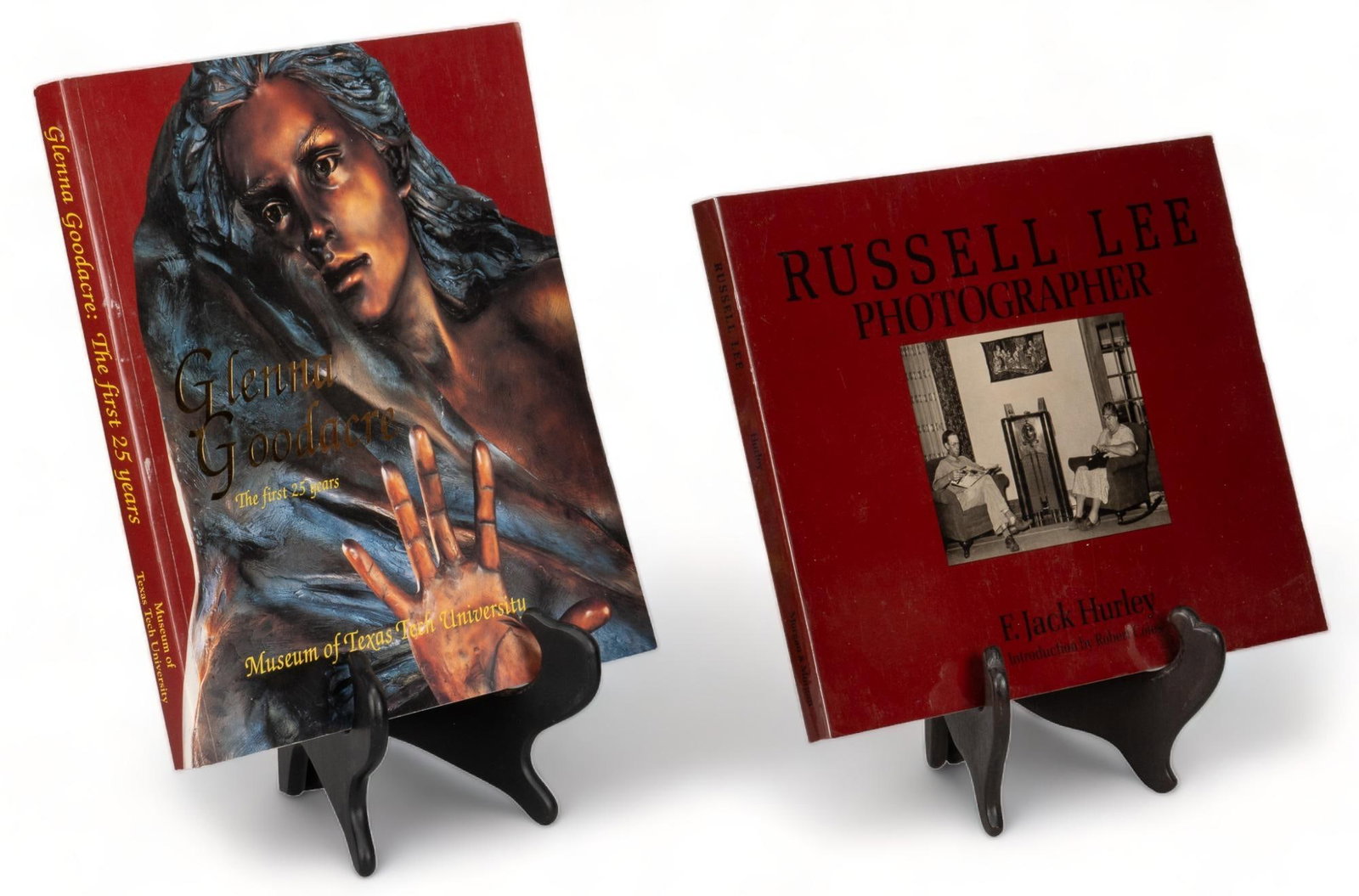 (2) Signed Paperback Art Books: Bill Wittliff's copies of two signed art books, including the 1978 first edition "Russell Lee: Photographer" by F. Jack Hurley, with introduction by Robert Coles, published by Morgan &