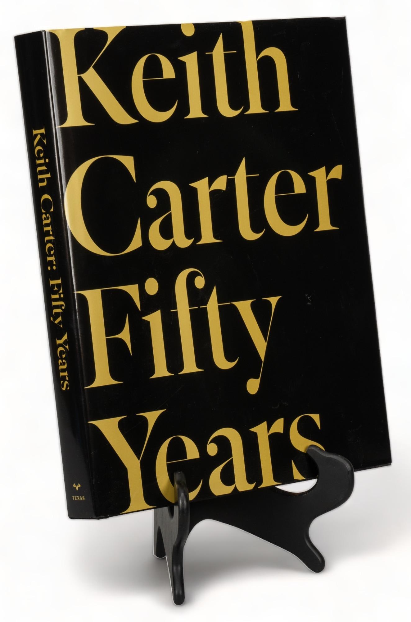 Signed Keith Carter: Fifty Years, Keith Carter: Bill Wittliff's signed copy of 2018 first edition "Keith Carter: Fifty Years", a book of photographs by Keith Carter, accompanied by essays by Rosellen Brown and A. D. Coleman, published U