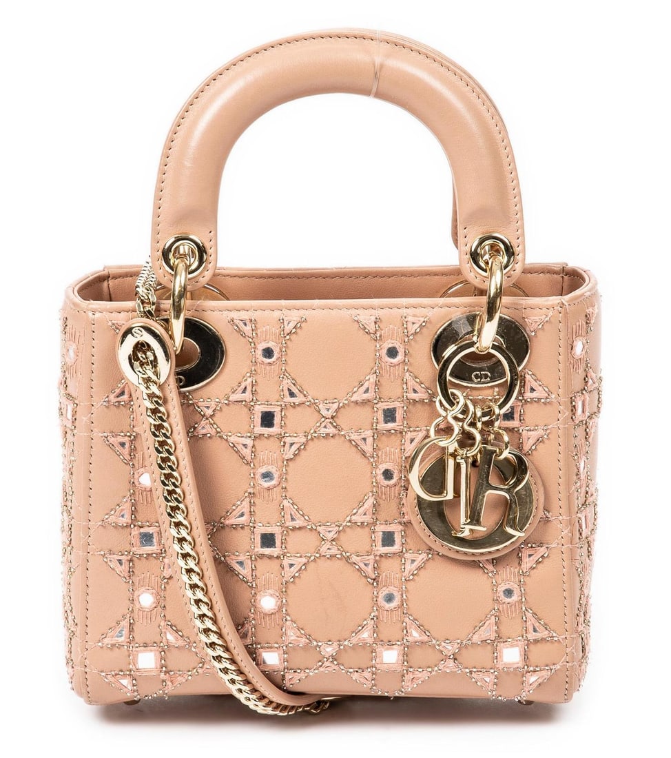 Dior Mini Studded Lady Dior Shoulder Bag (1 of 9)