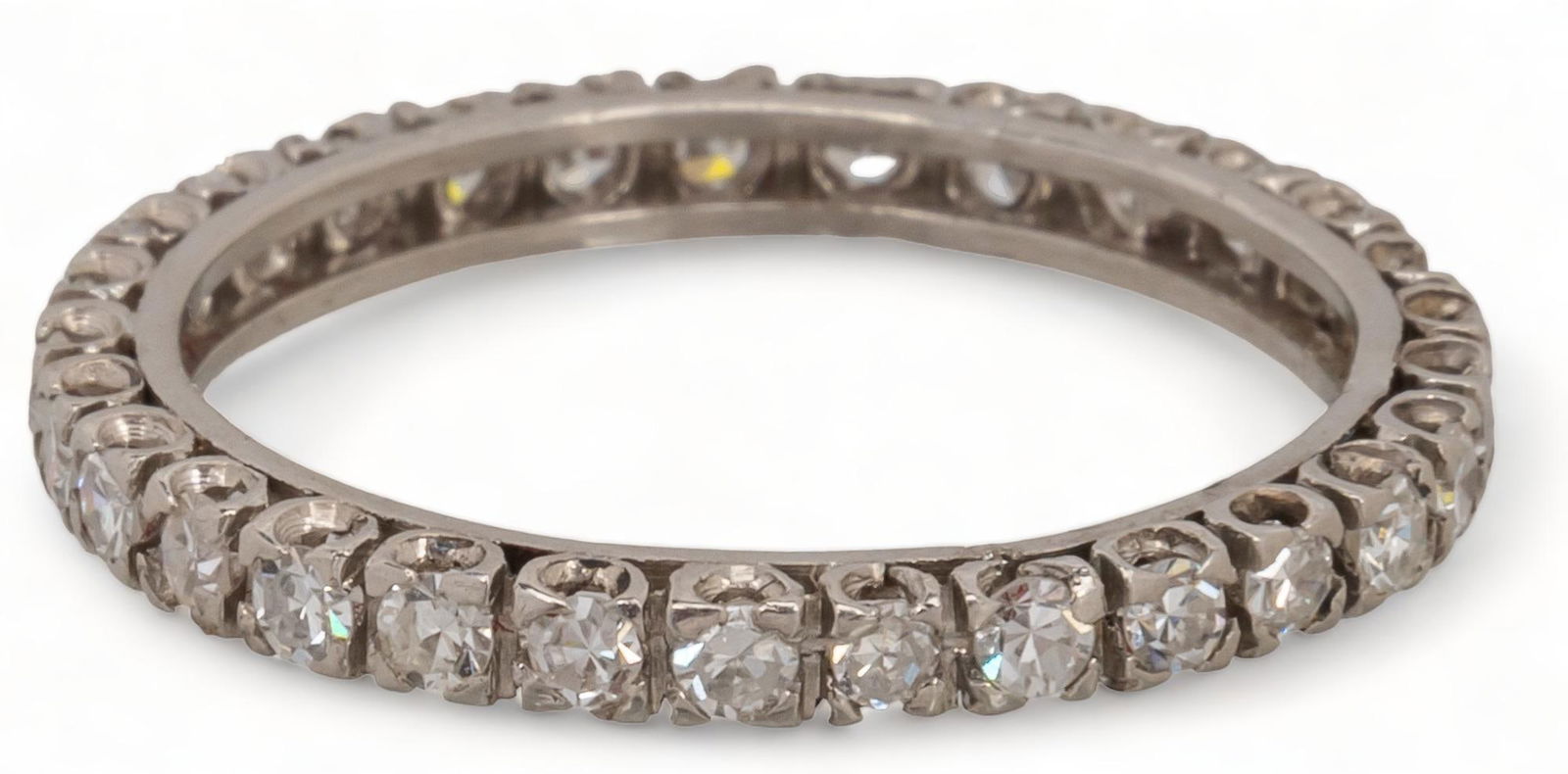 Platinum Diamond Eternity Band Ring (1 of 4)