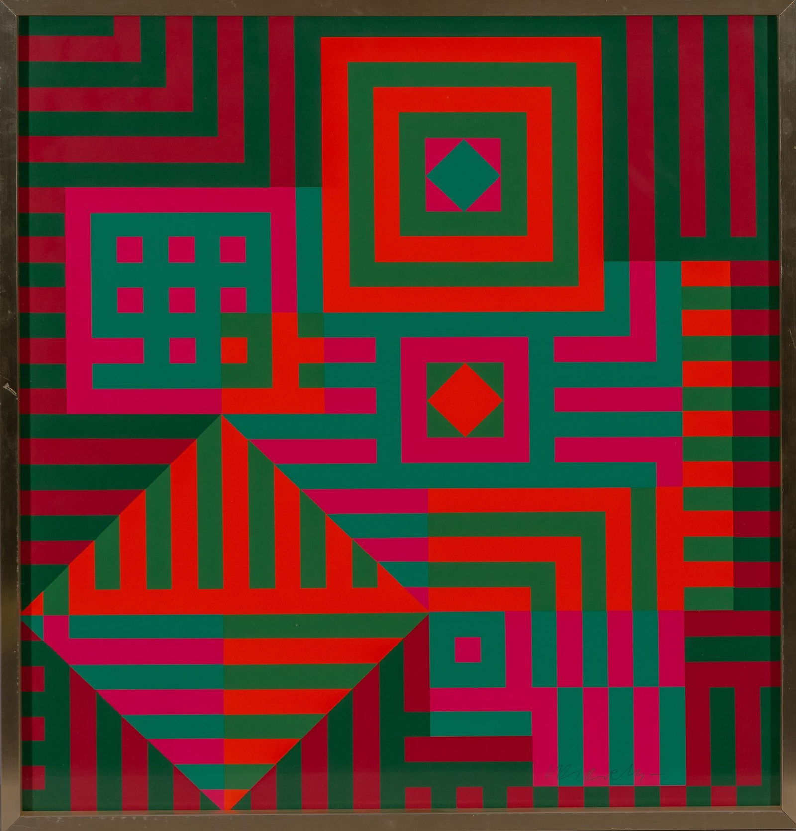 Victor Vasarely, "Kiu-Siu" (1 of 3)