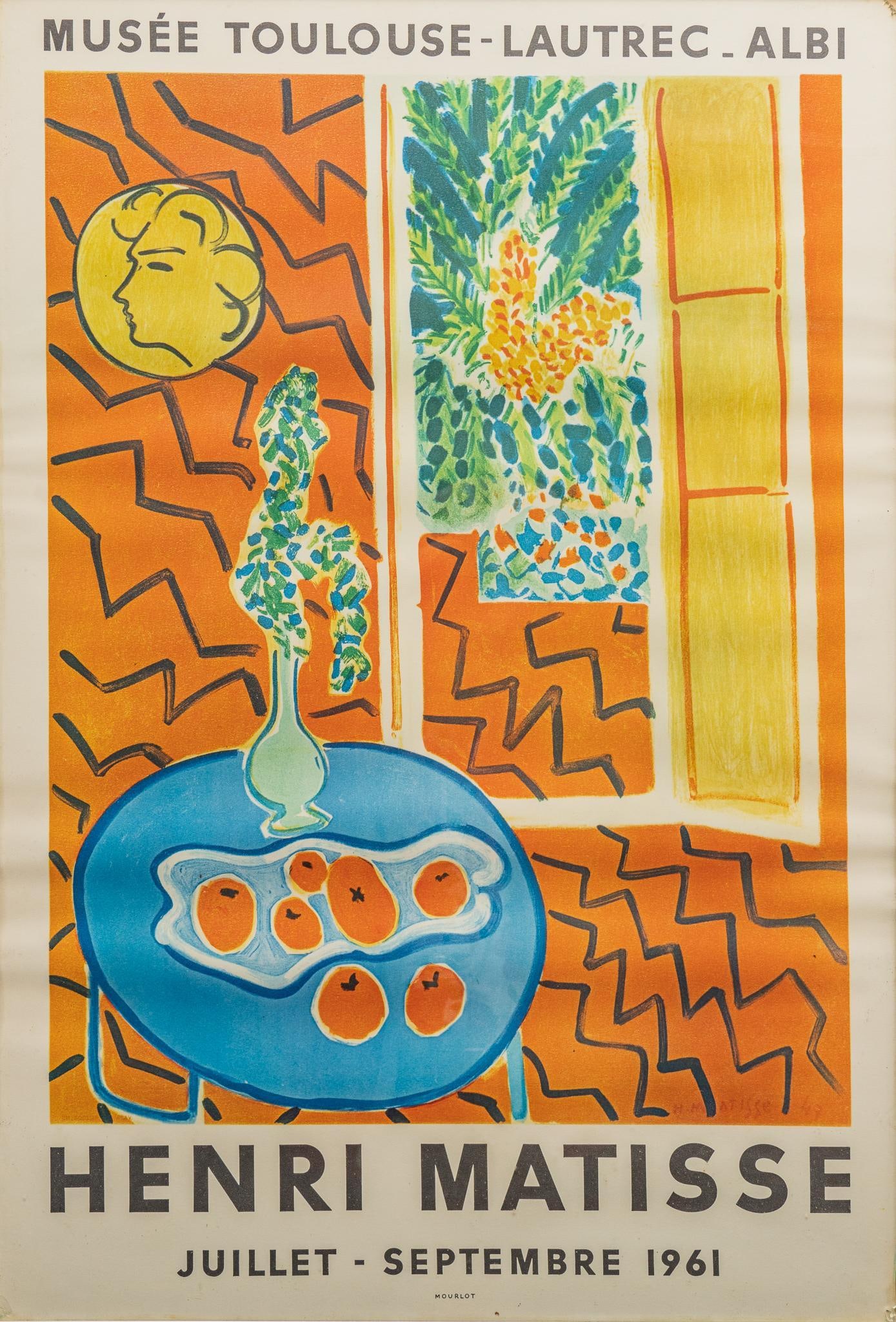 Henri Matisse, French Exhibition Poster, 1961 (1 of 4)