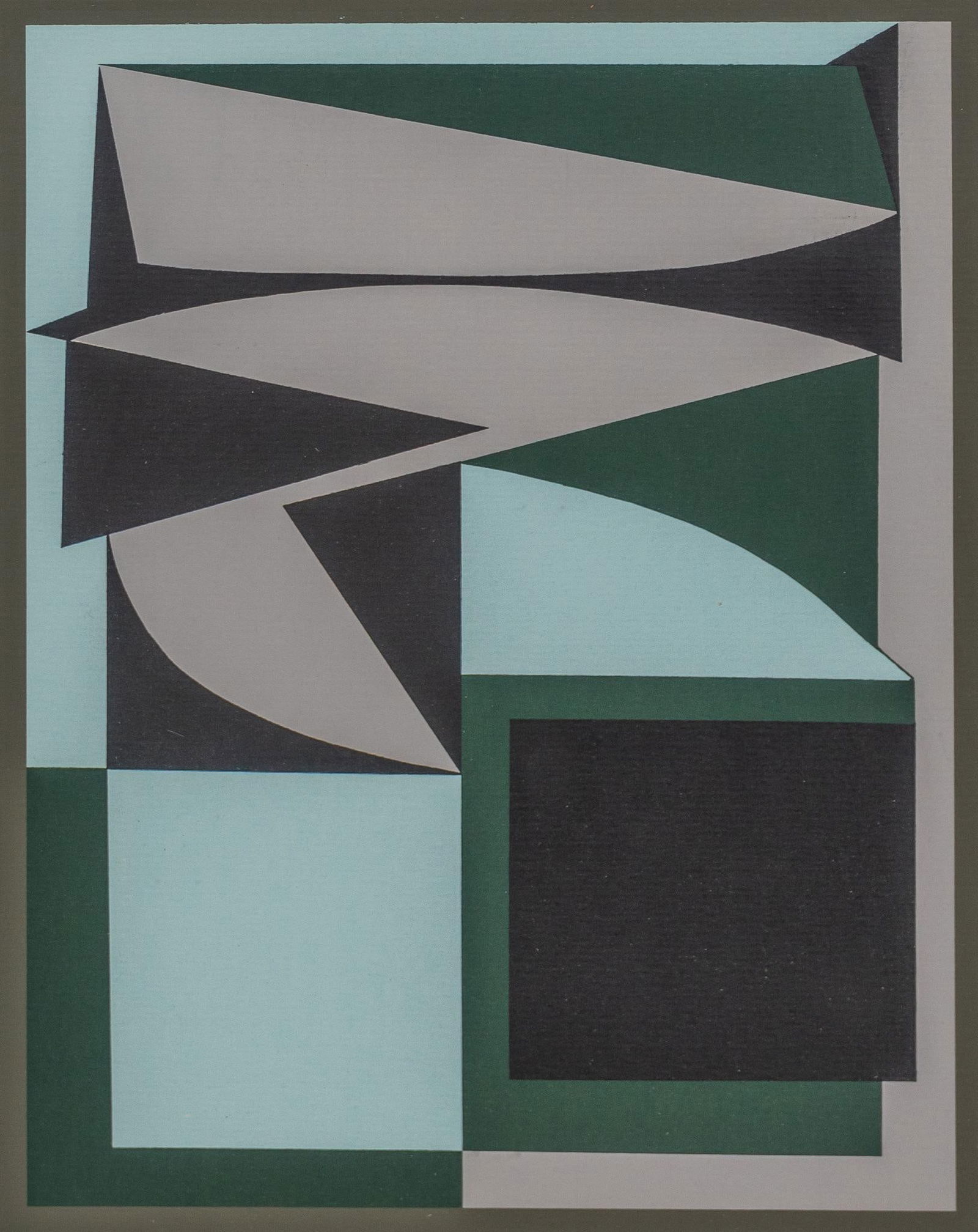 Victor Vasarely, "Ezinor", 131/138: Victor Vasarely (France/Hungary, 1906-1997), "Ezinor", signed and numbered serigraph, ed. 131/138 sight: 14.5 x 11.5 in., frame: 22 x 19 in. Provenance: Property from a San Antonio, Texas c