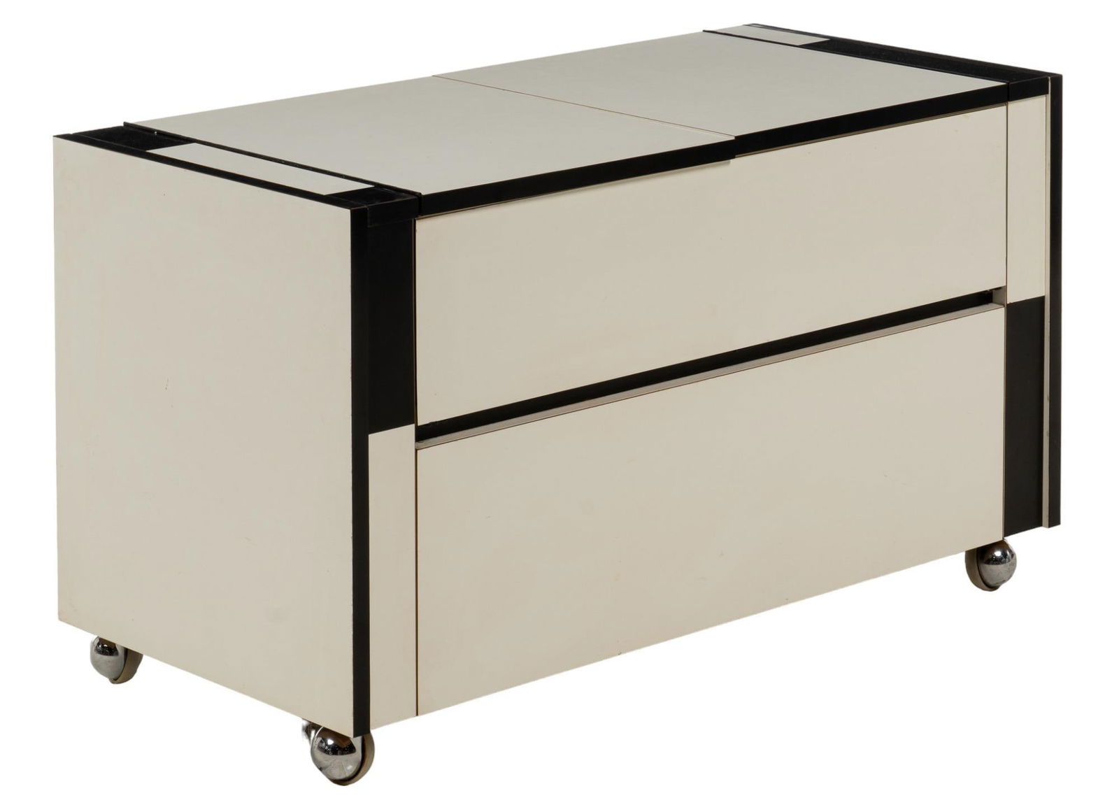 Space Age Convertible Bar Cart (1 of 11)