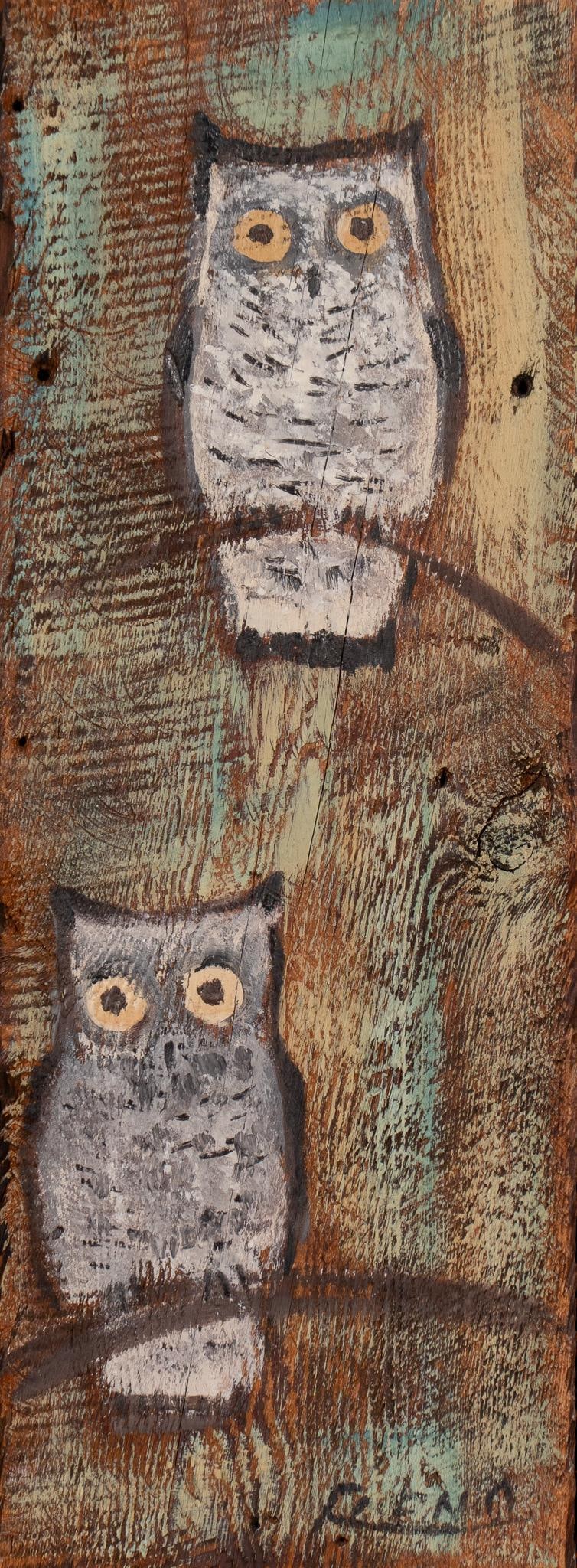 Ralph Eno, Two Owls (1 of 4)