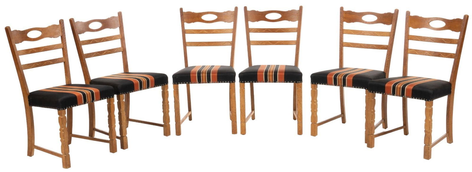 Set of (6) Mid-Century Dining Chairs (1 of 5)