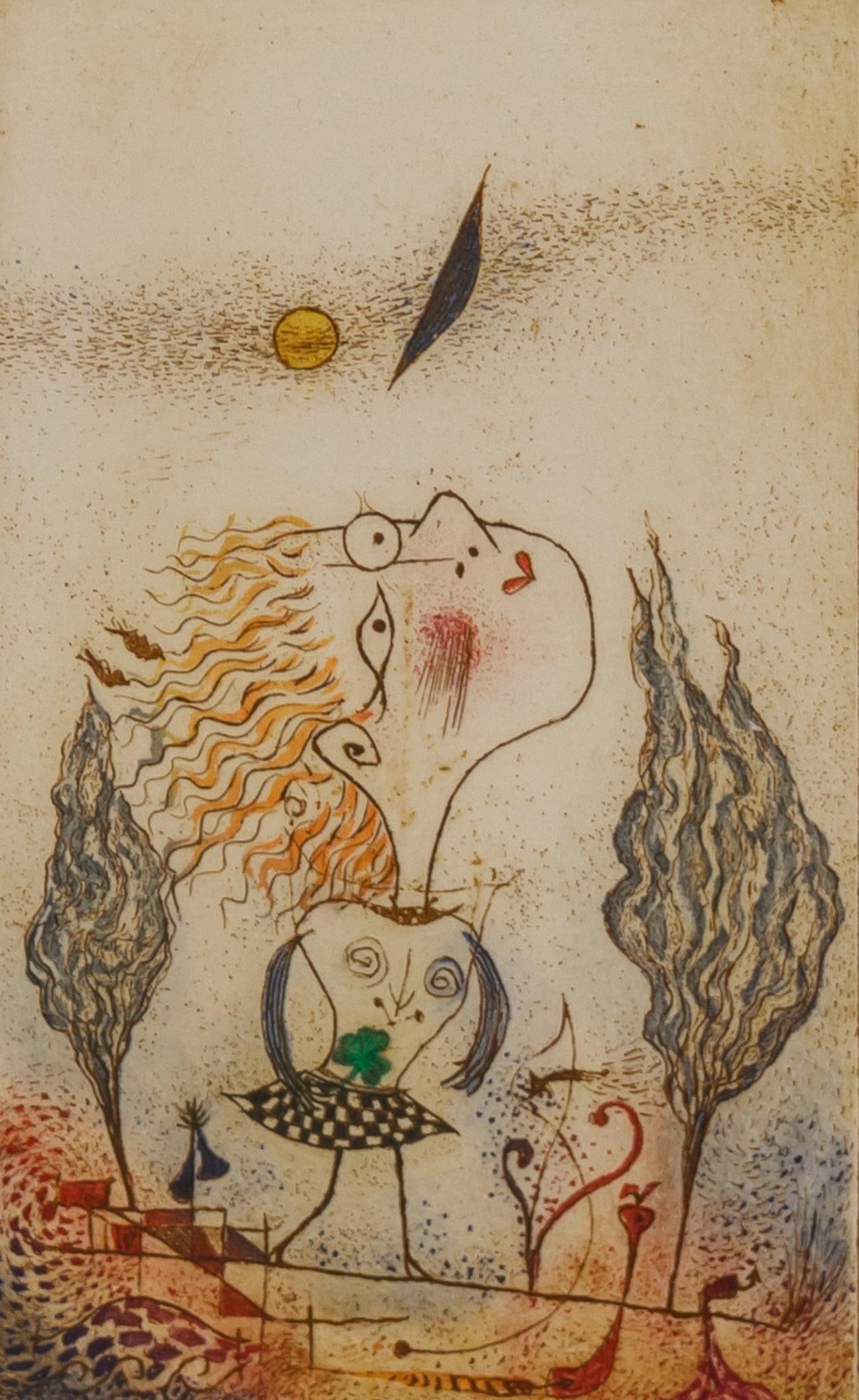 Ignacio Meco, Whimsical Aquatint Etching (1 of 5)