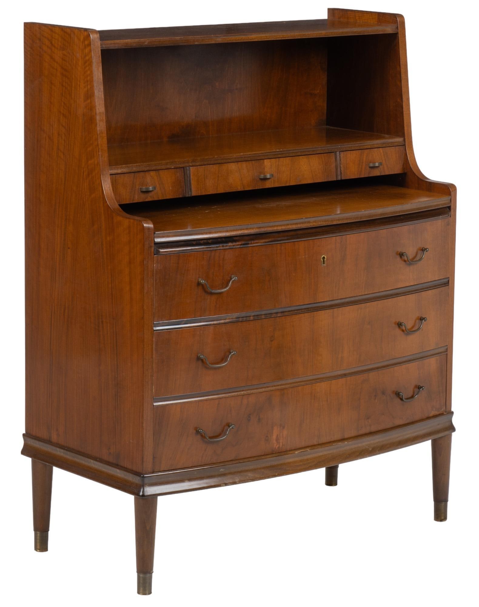 Danish Mid-Century Secretary Desk (1 of 7)